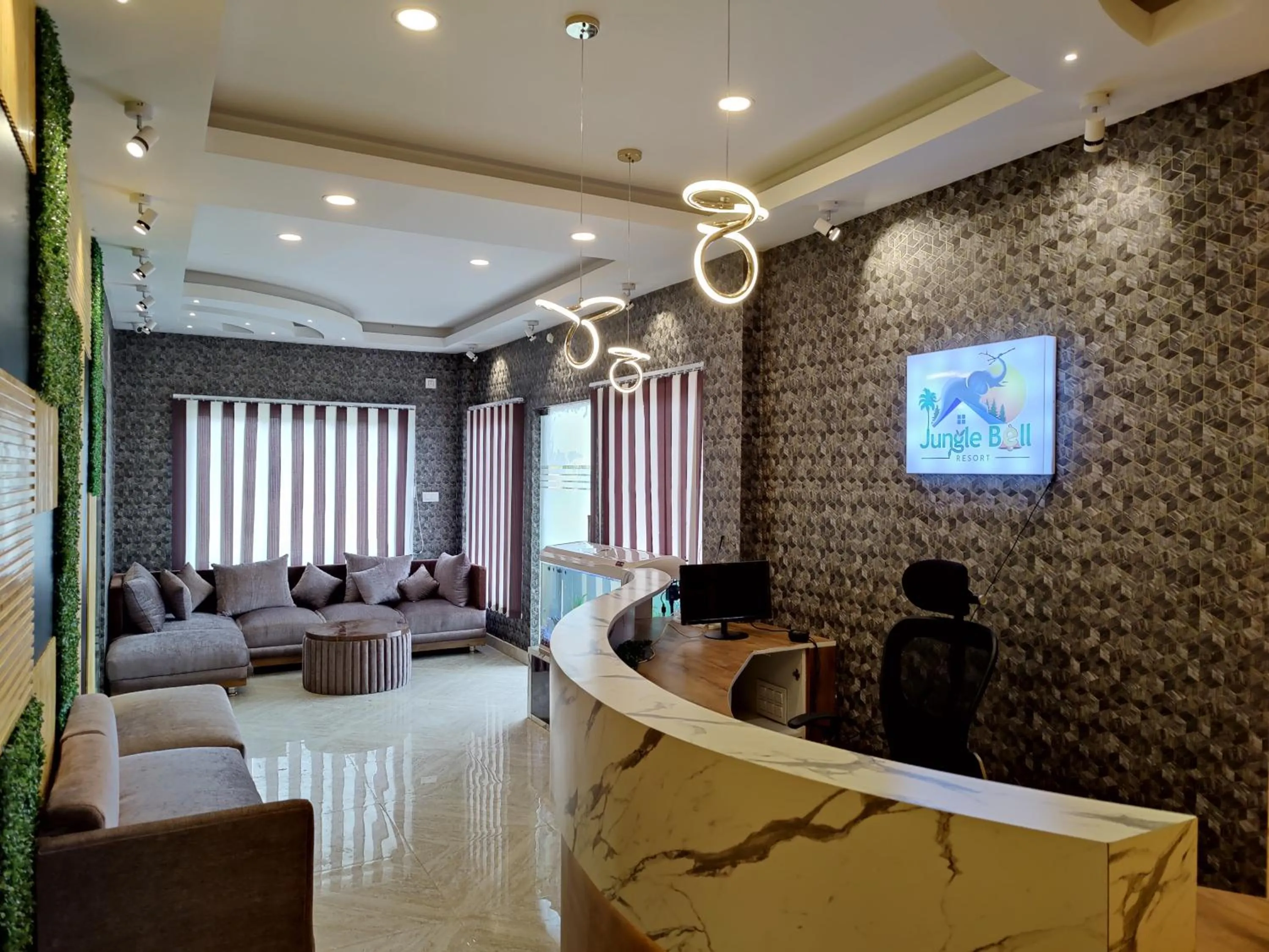 Lobby or reception in Jungle Bell Resort