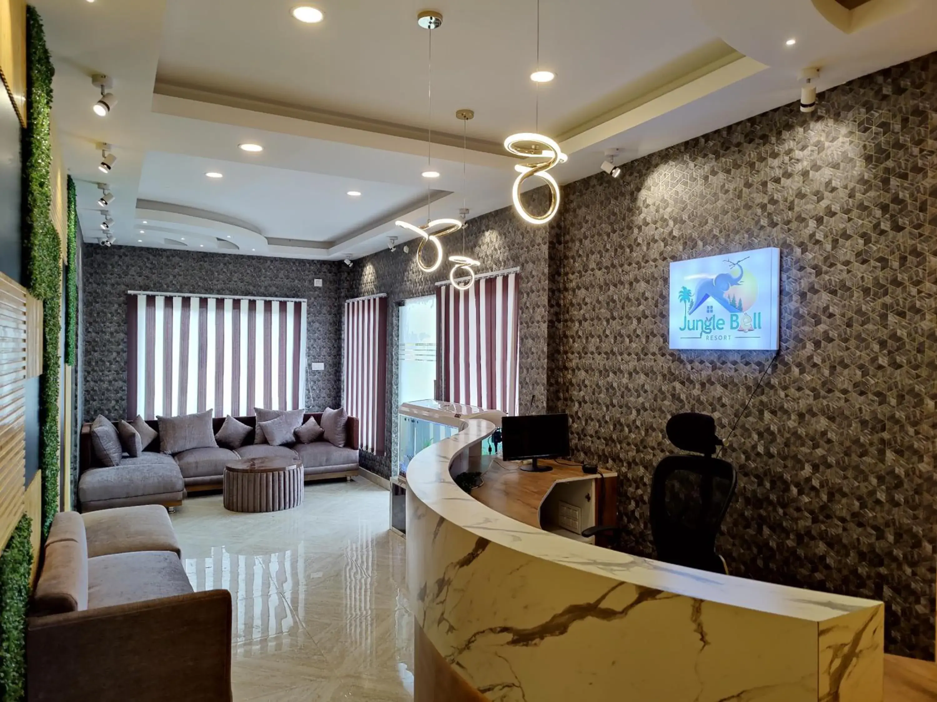 Lobby or reception in Jungle Bell Resort Lobby or reception in Jungle Bell Resort