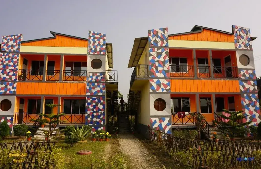 Property building in Jungle Bell Resort Property building in Jungle Bell Resort