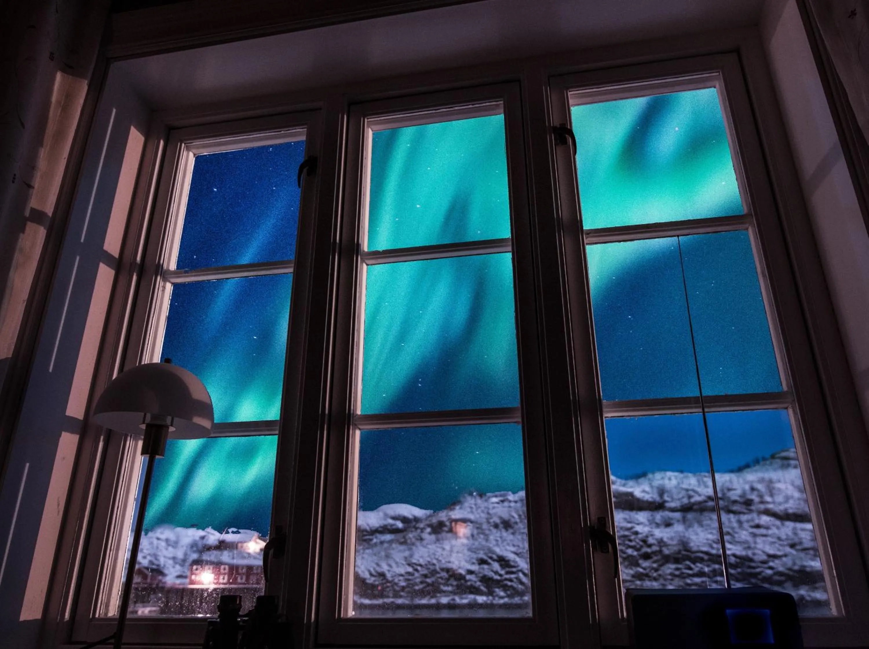 Winter in Sakrisøy Rorbuer