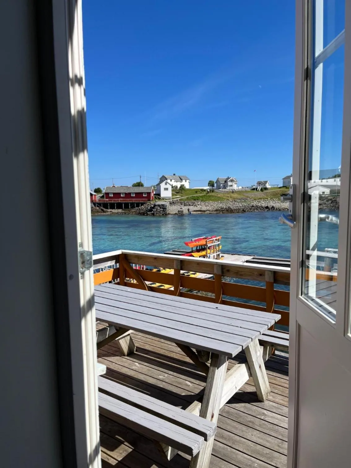 View (from property/room) in Sakrisøy Rorbuer