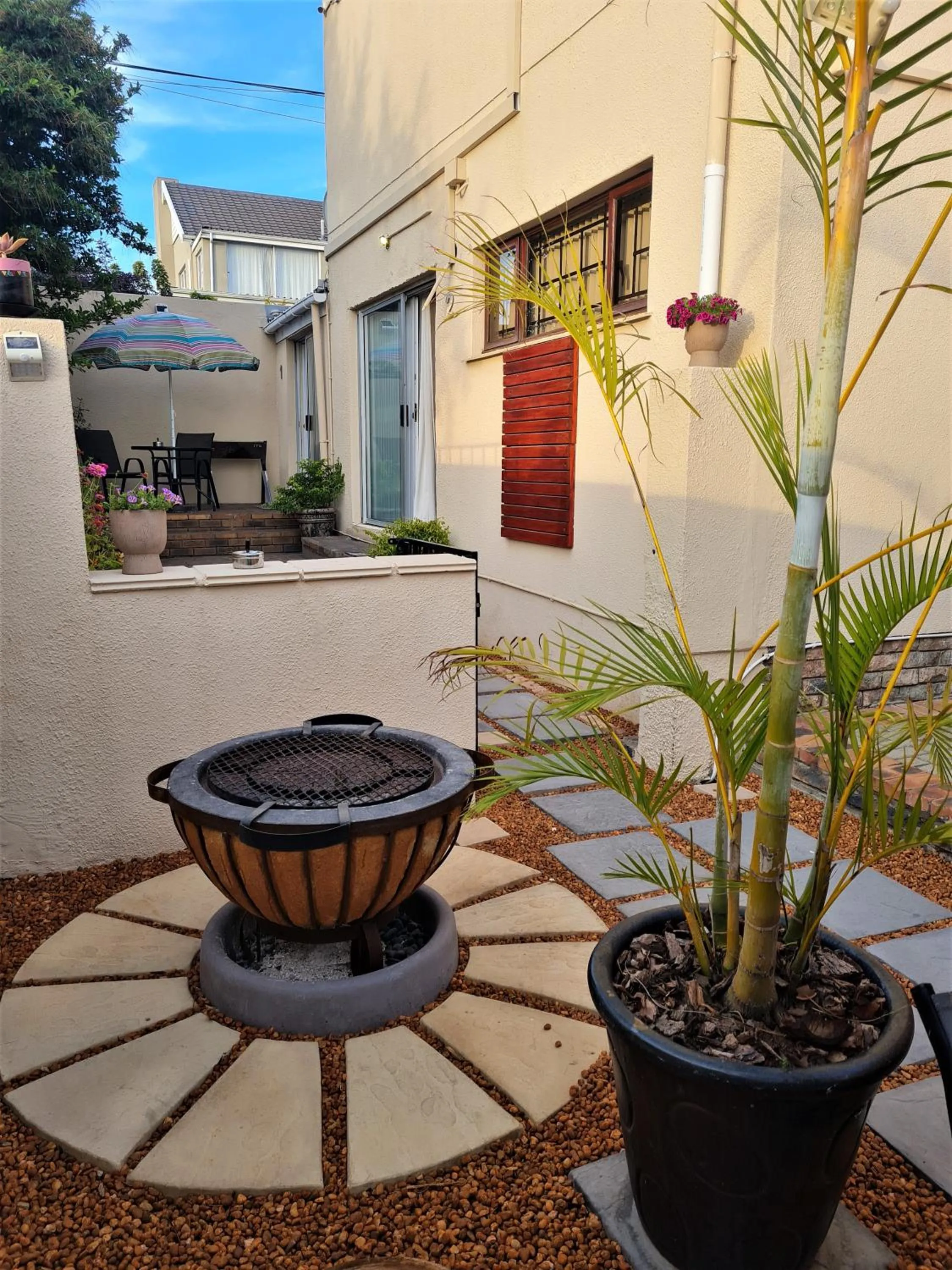 Patio in Walters Lane Comfort Apartment 2 - No Loadshedding