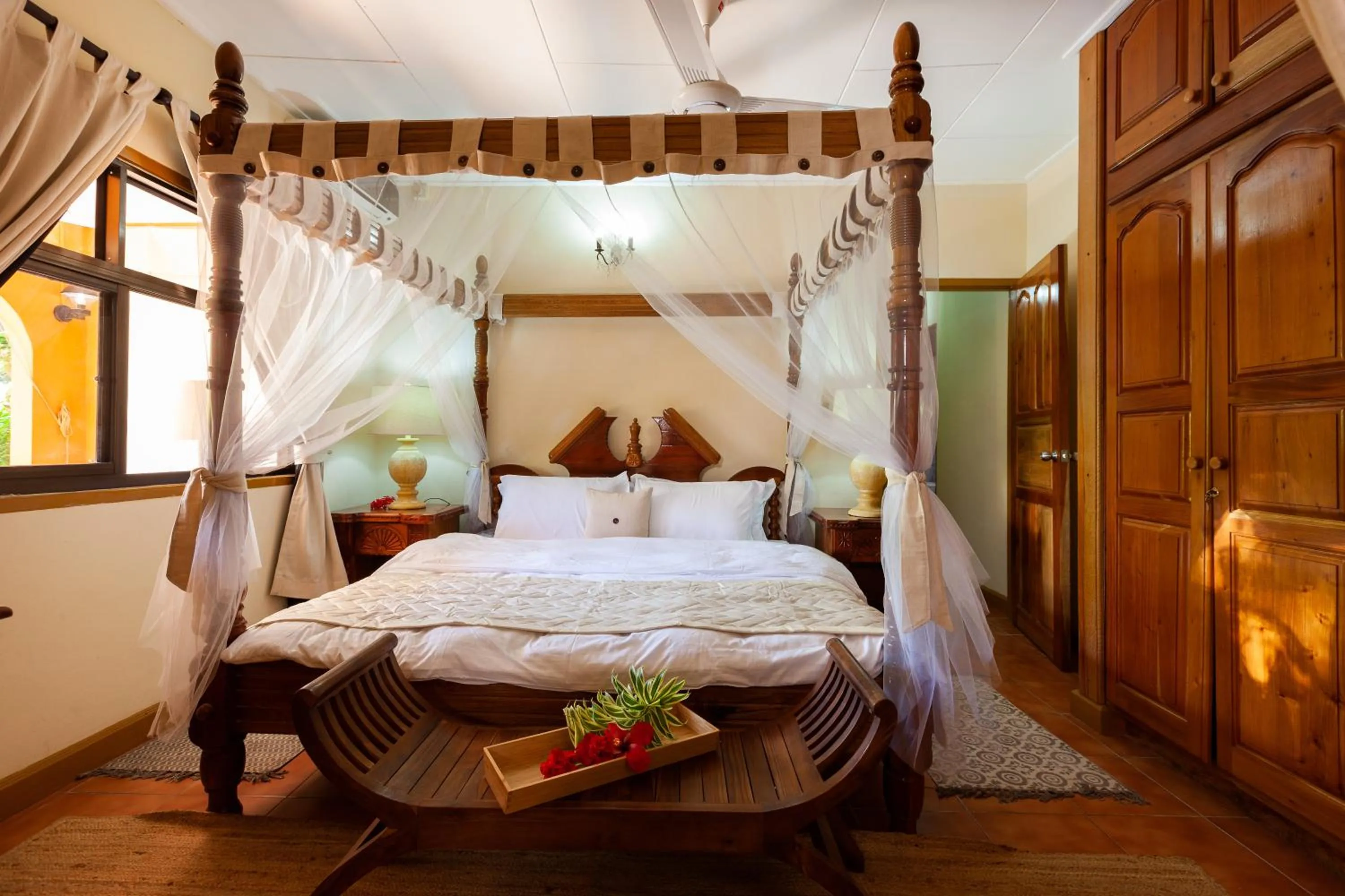 Bedroom, Bed in Oceane Self Catering