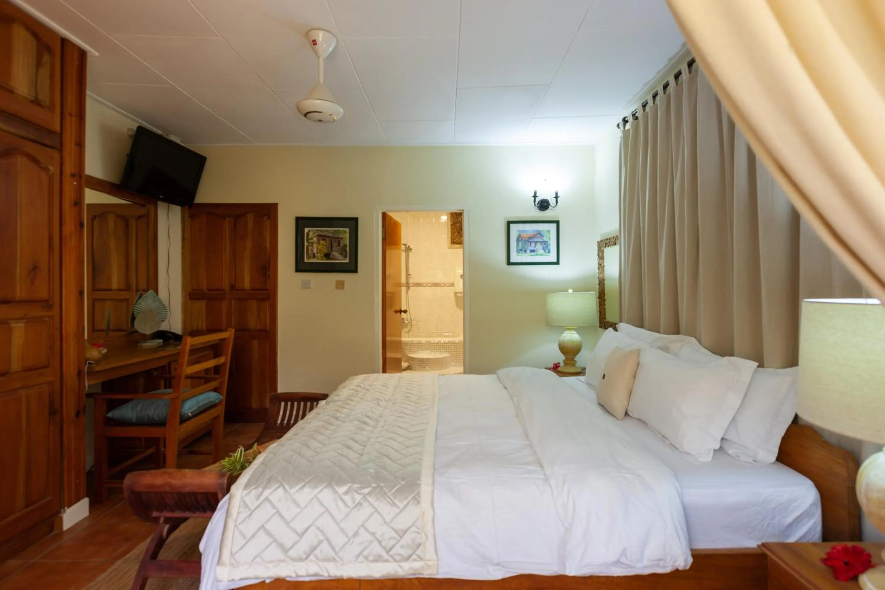 Bed in Oceane Self Catering