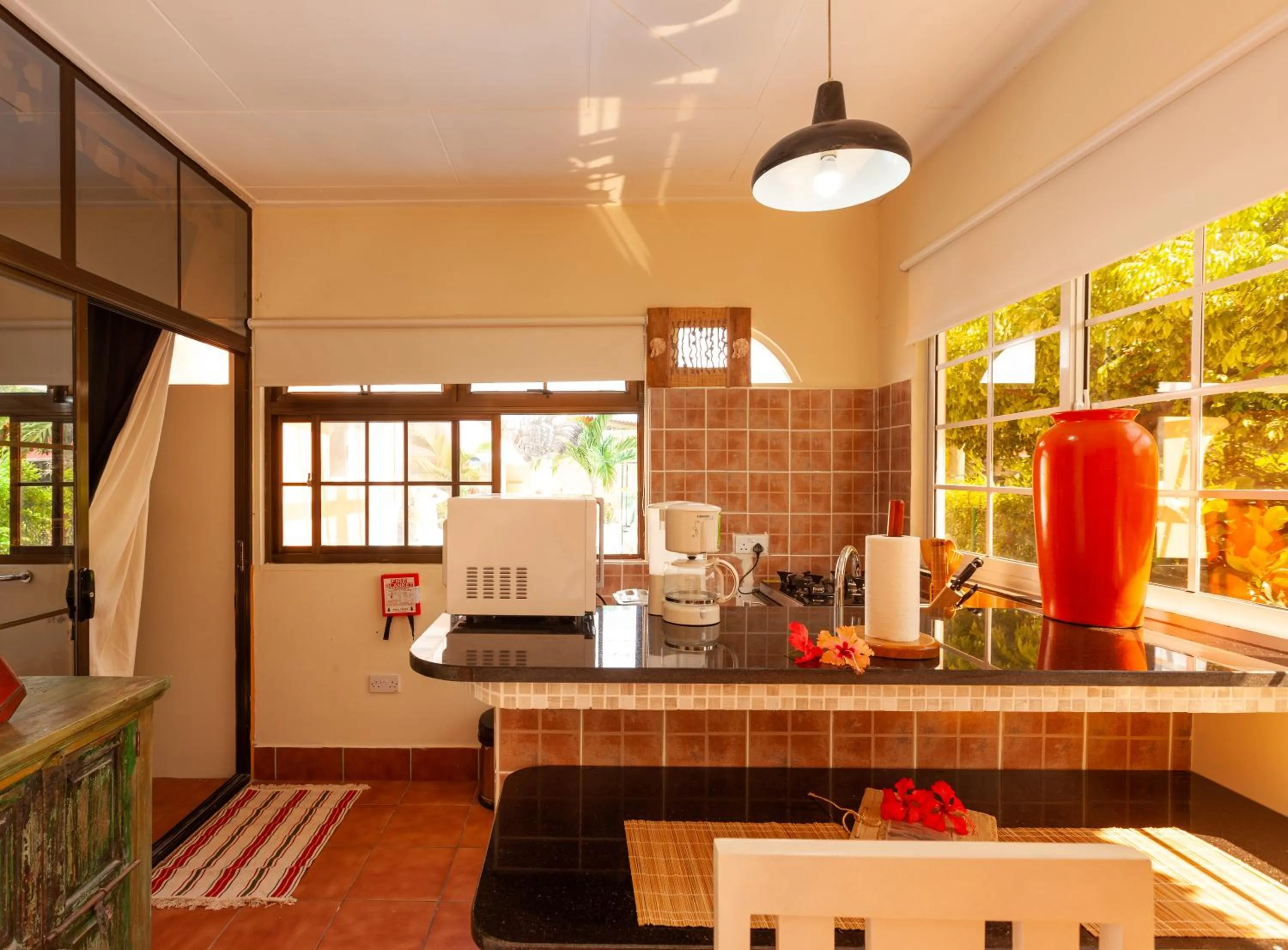 Kitchen or kitchenette in Oceane Self Catering