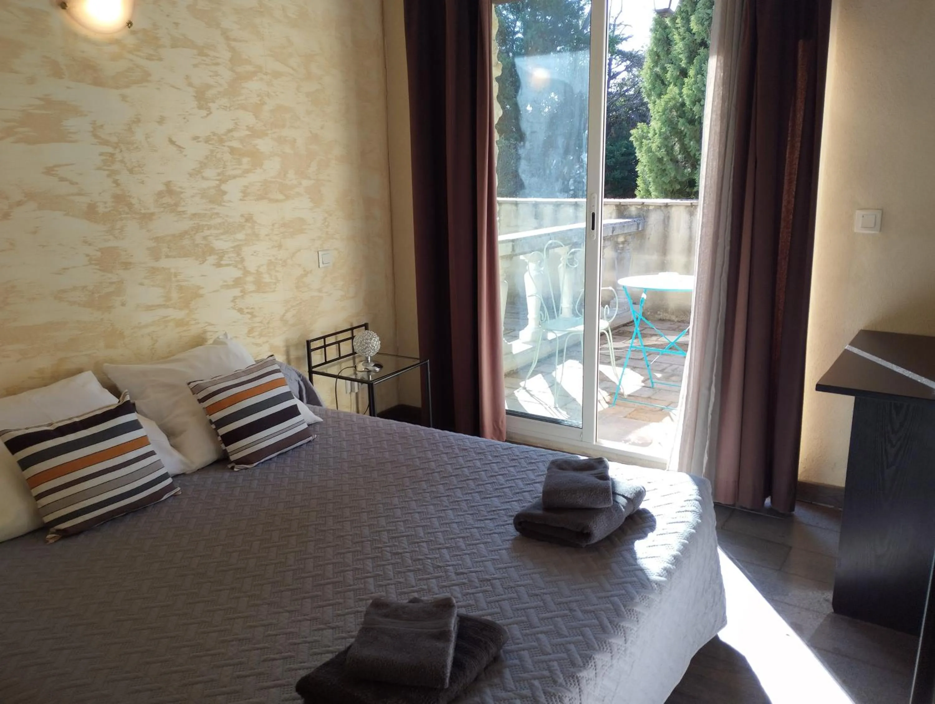 Photo of the whole room, Bed in Logis Hotel Restaurant L'Esquielle