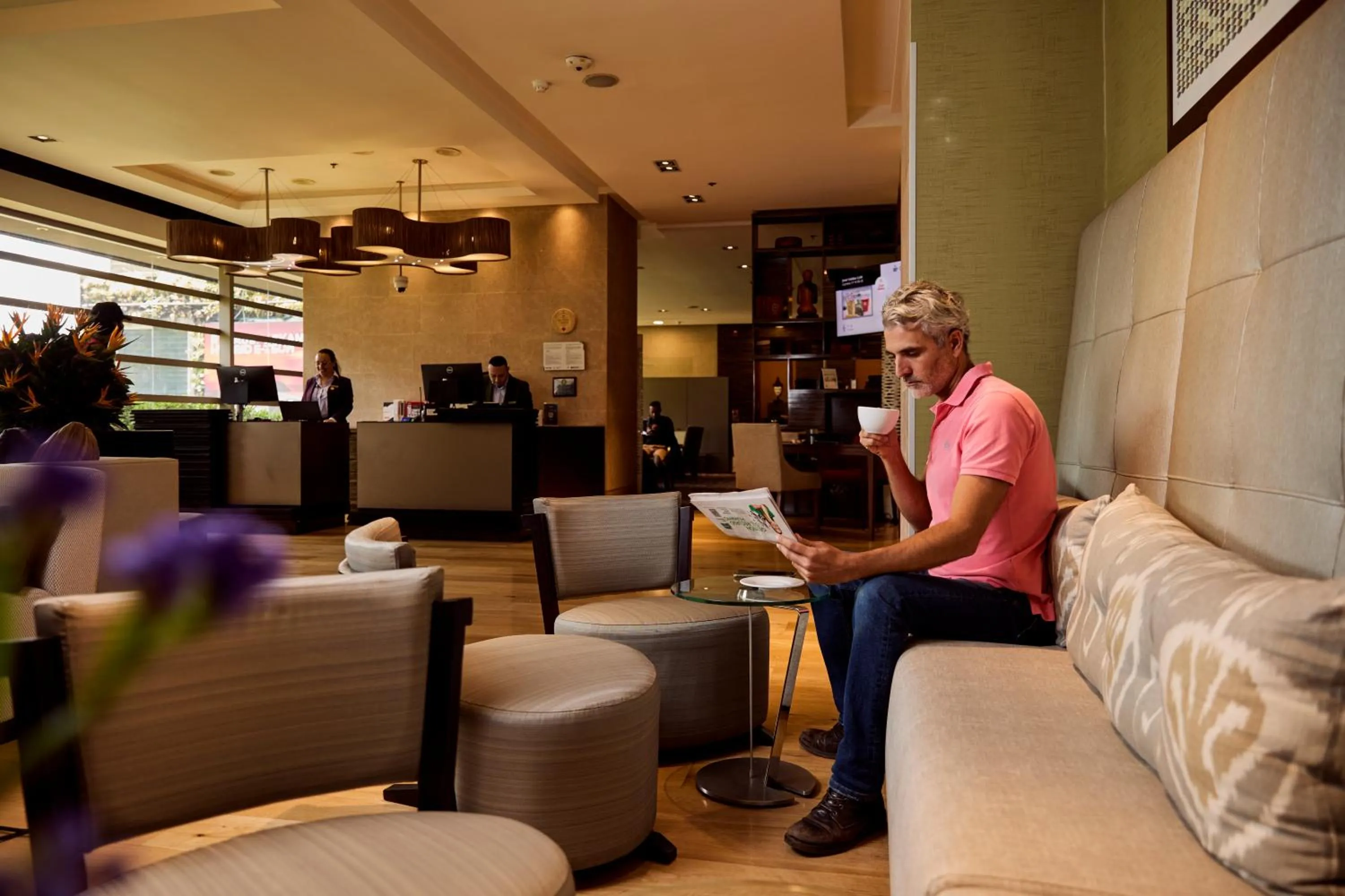 Lobby or reception in EK Hotel By Preferred Hotels Group