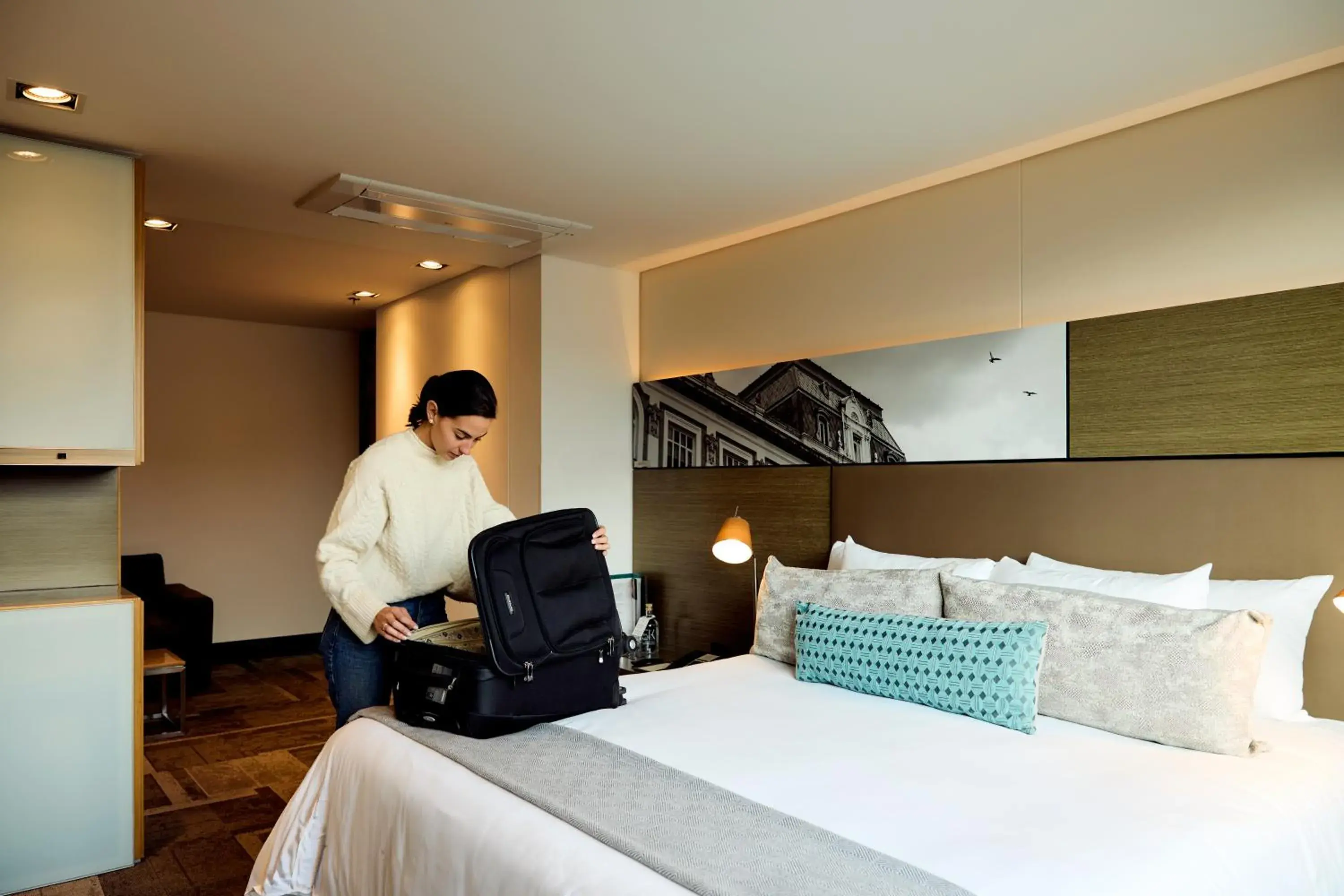 Bed in EK Hotel By Preferred Hotels Group Bed in EK Hotel By Preferred Hotels Group