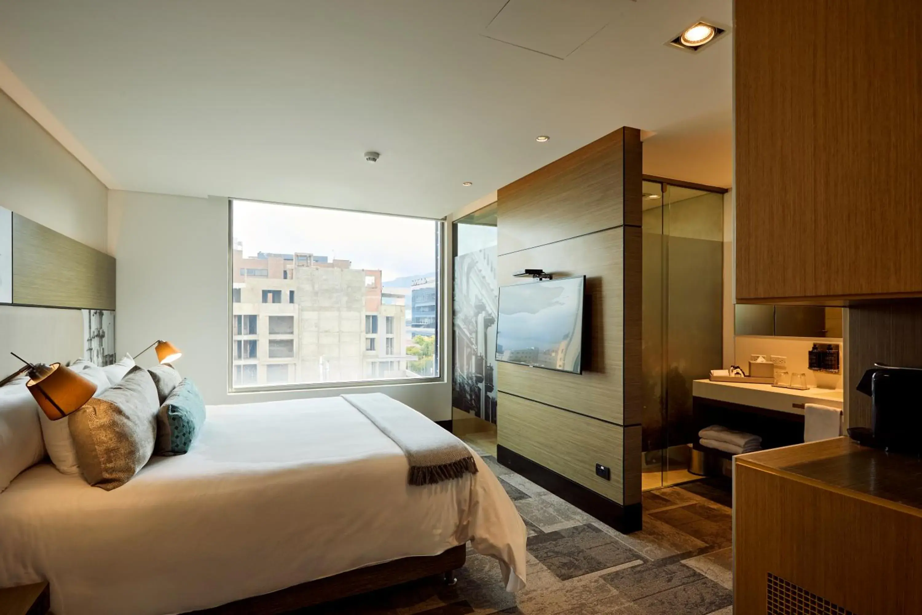 City view, Bed in EK Hotel By Preferred Hotels Group City view, Bed in EK Hotel By Preferred Hotels Group