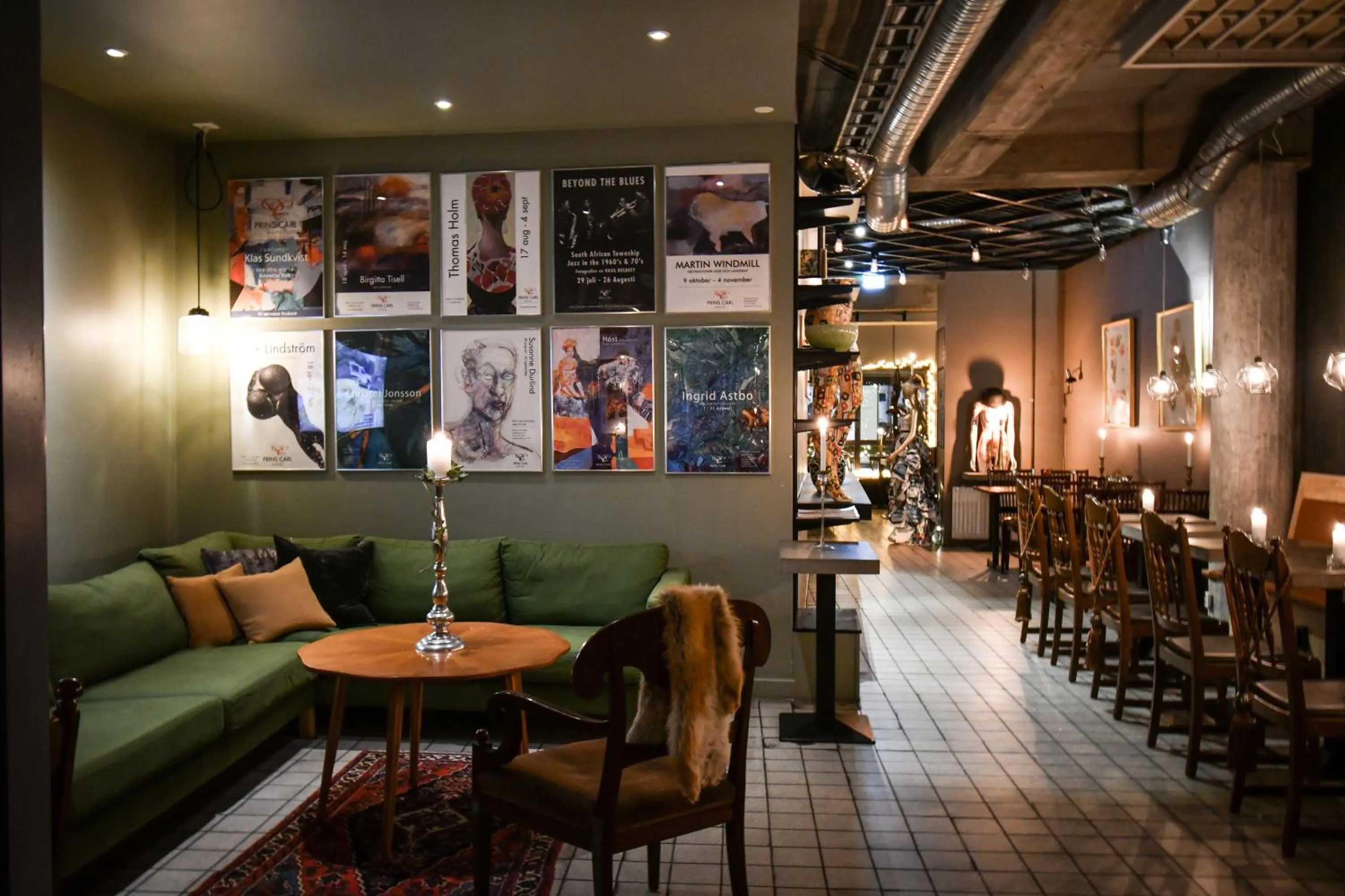 Dining area in Prins Carl