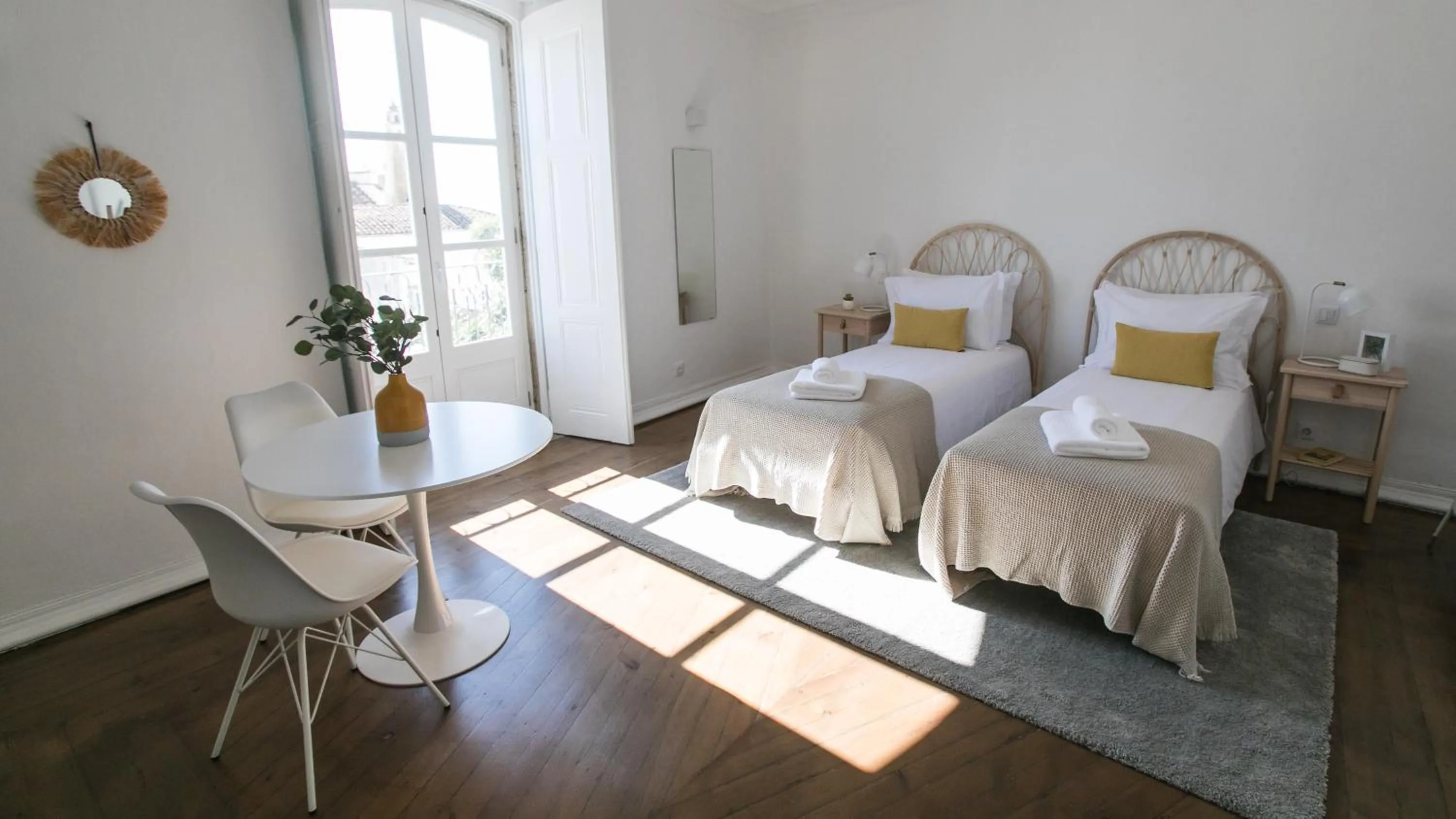 Bed in Casa Soure Suites and Apartments