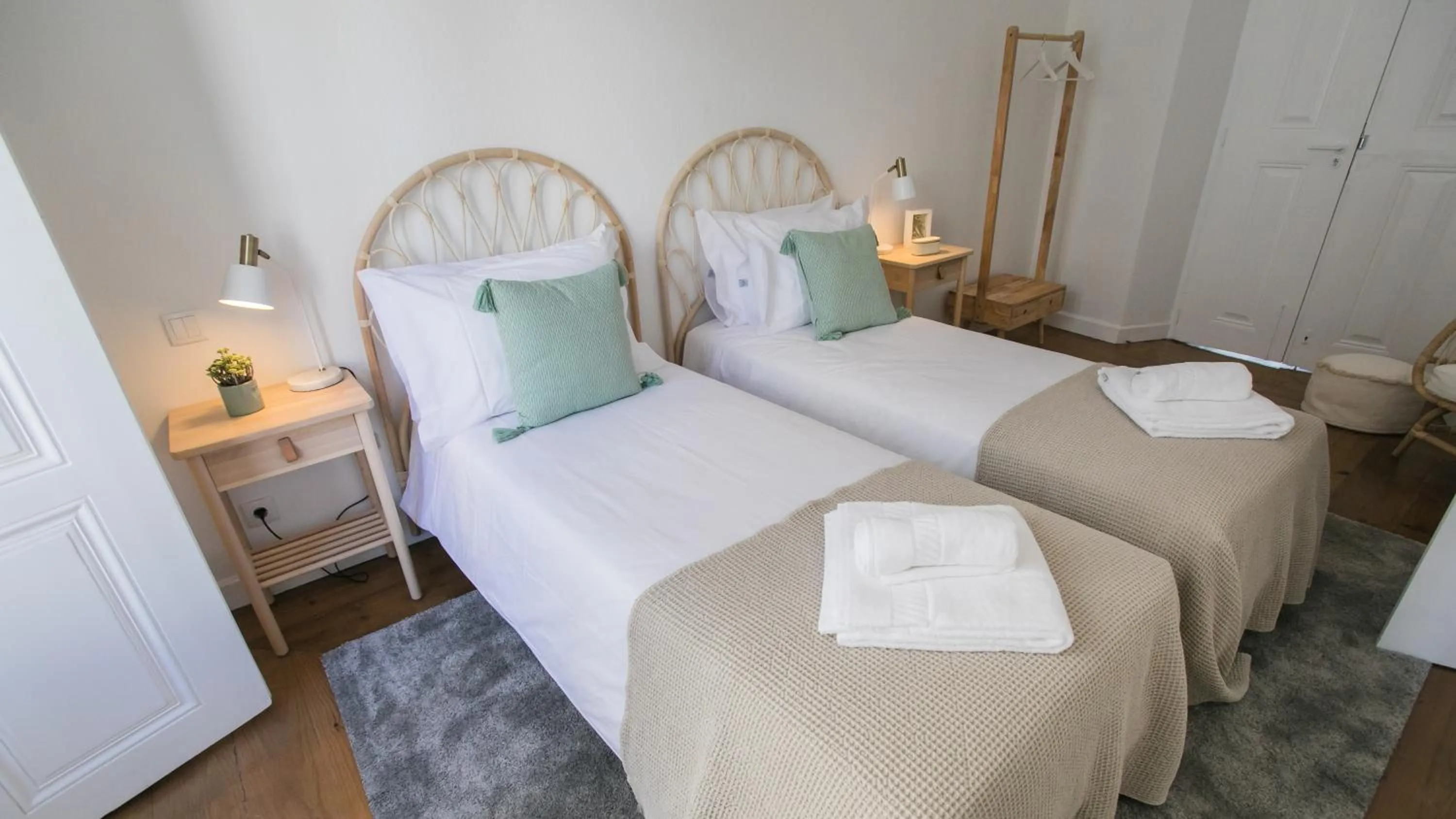 Bed in Casa Soure Suites and Apartments