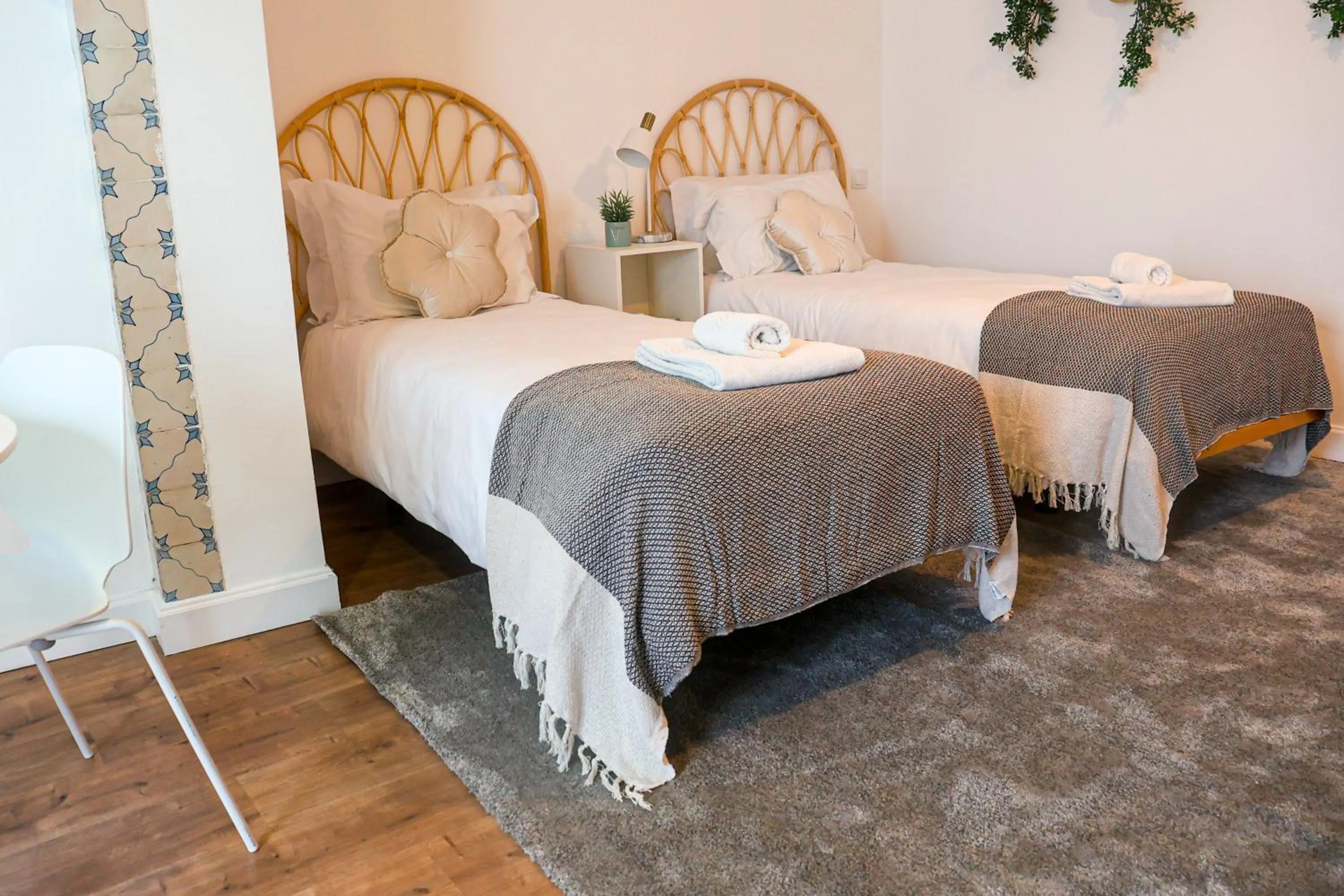 Bed in Casa Soure Suites and Apartments