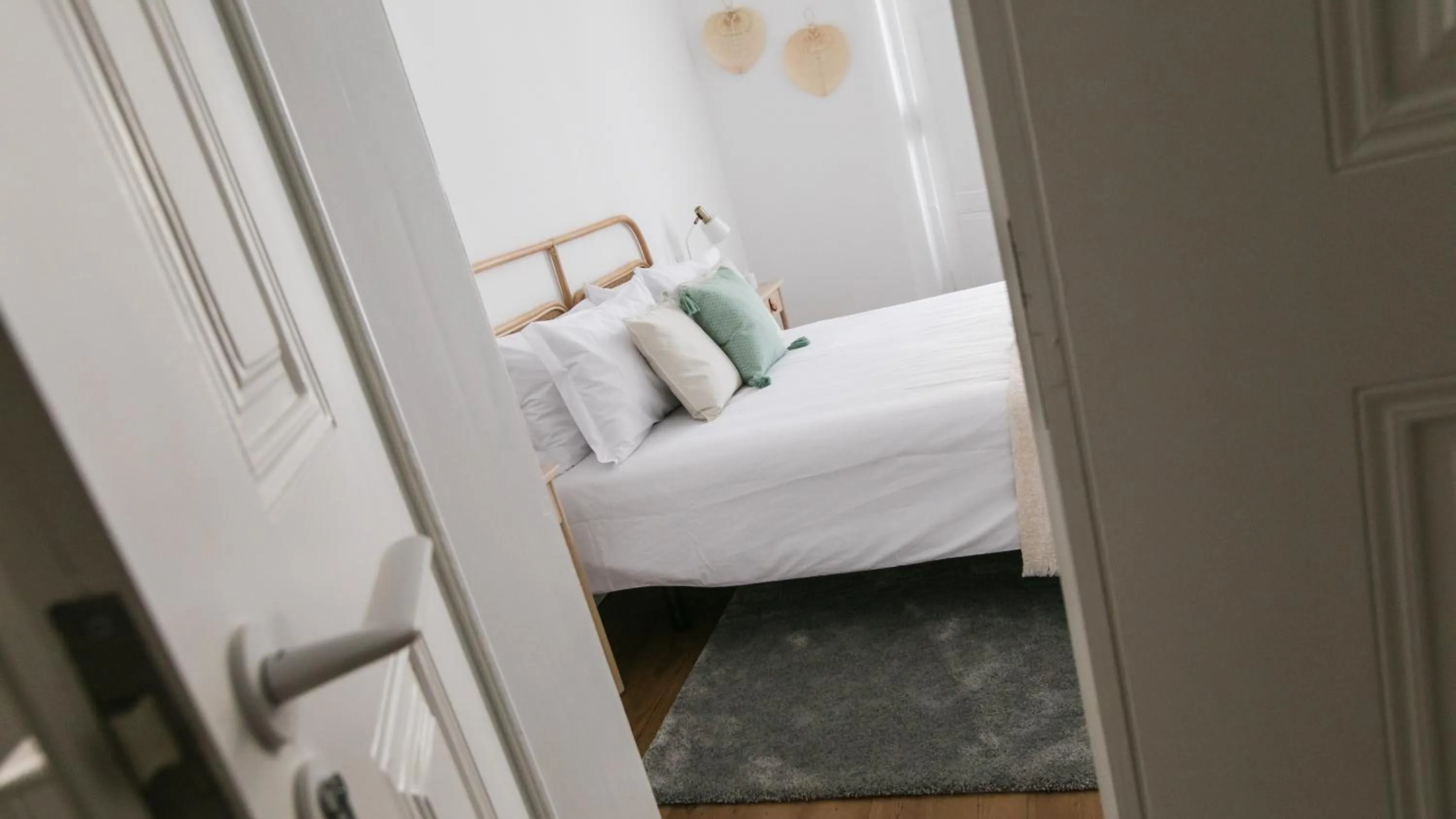 Bed in Casa Soure Suites and Apartments