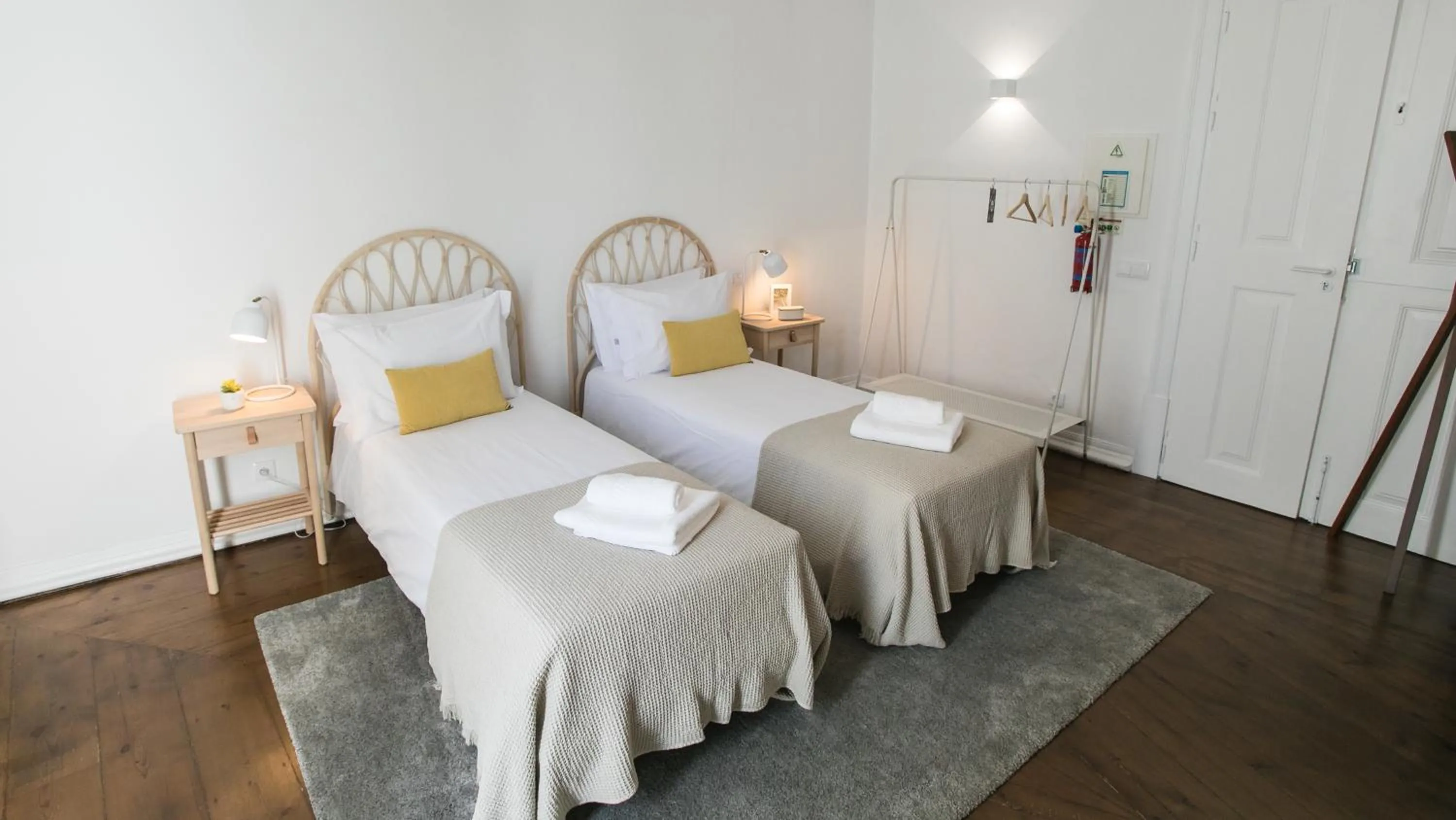 Bed in Casa Soure Suites and Apartments