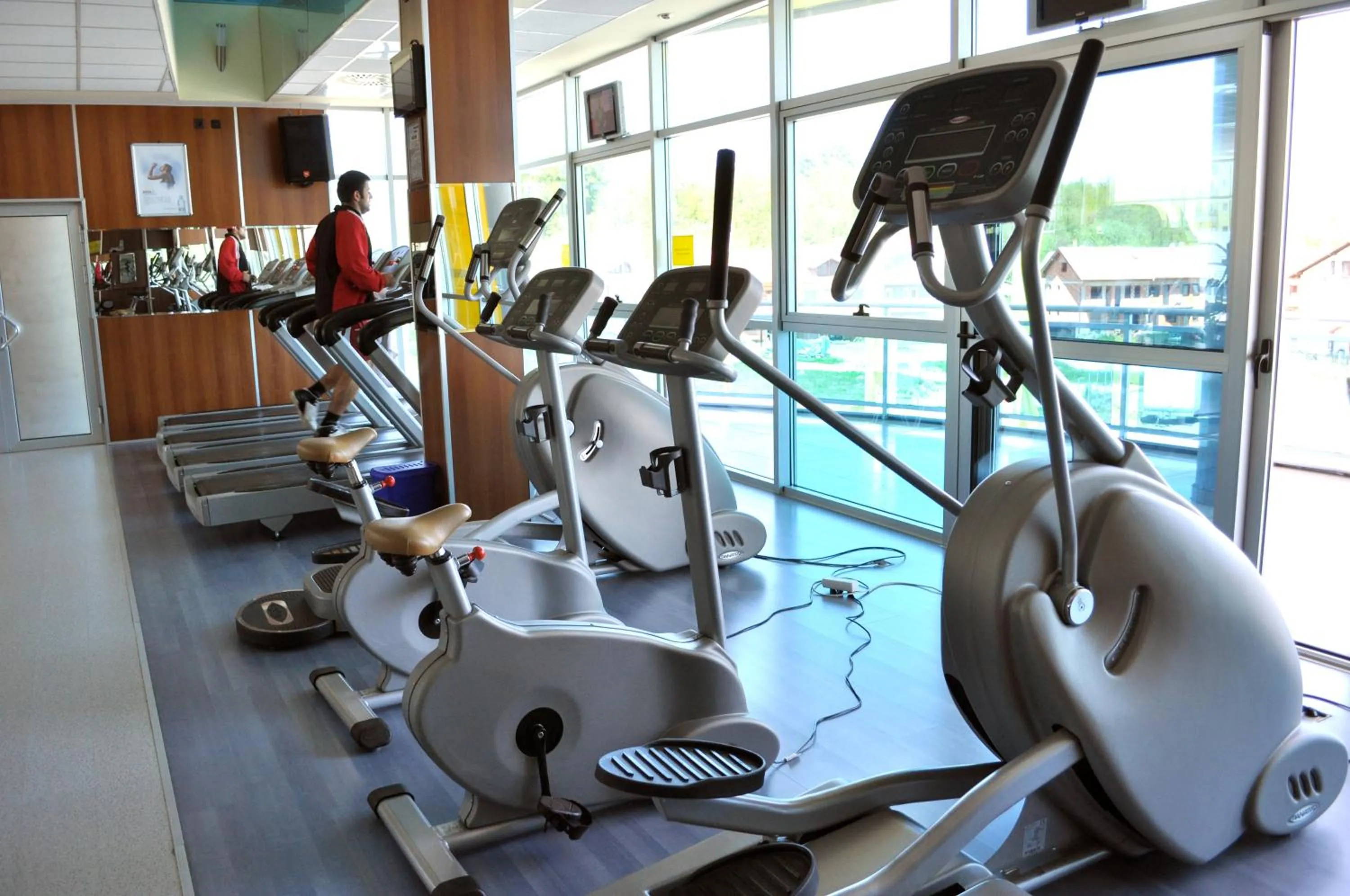 Fitness centre/facilities in Hotel Fortuna