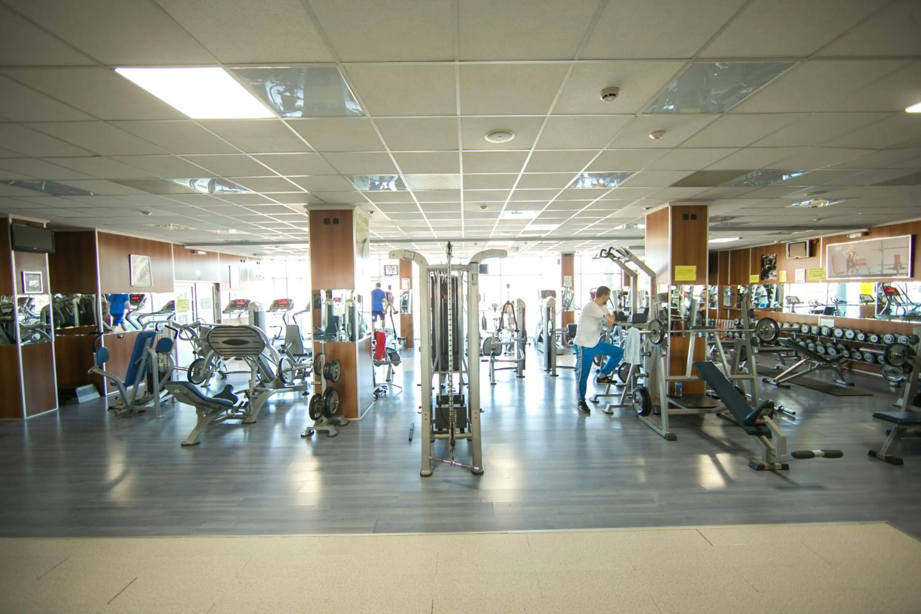 Fitness centre/facilities in Hotel Fortuna