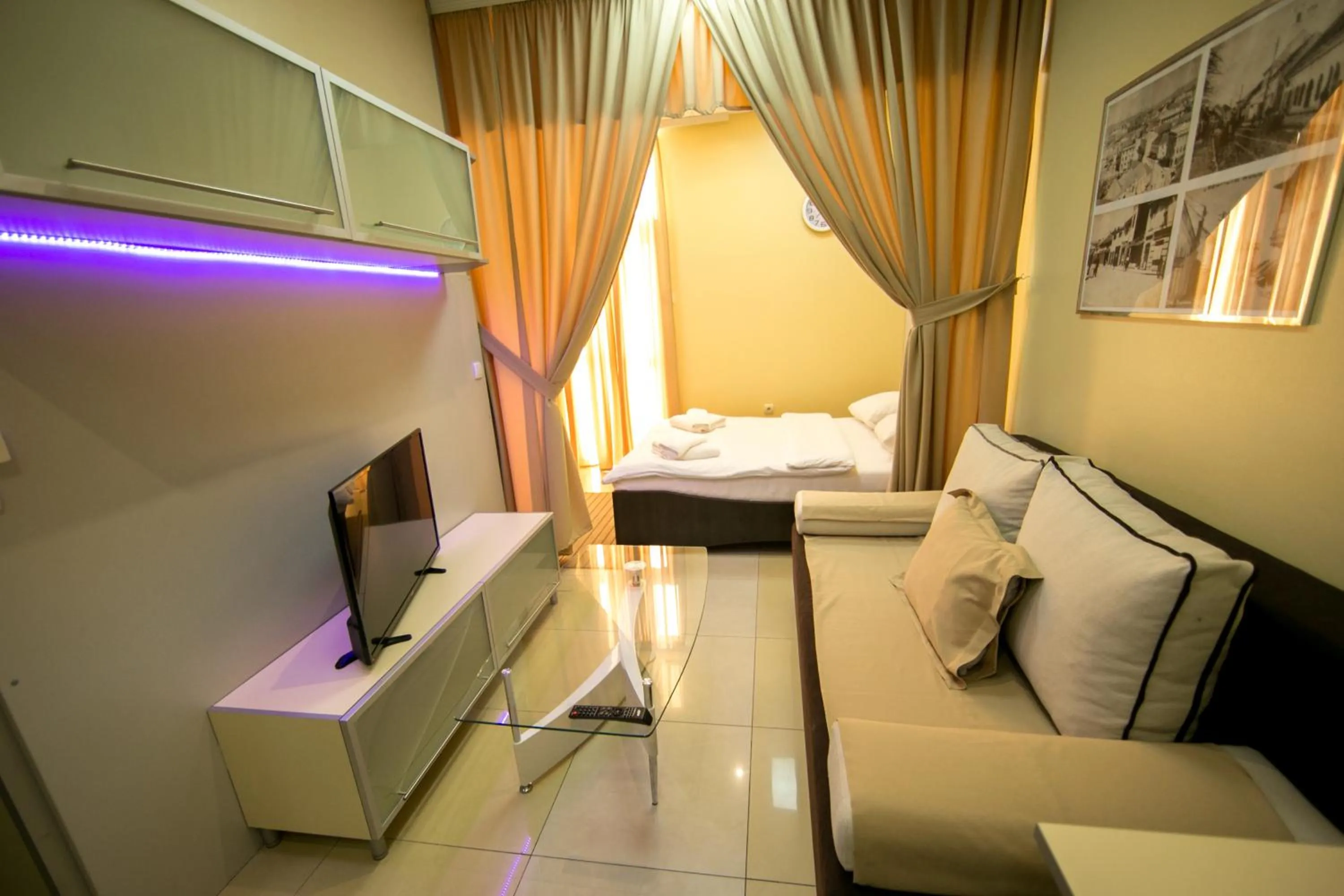 Bed in Hotel Fortuna