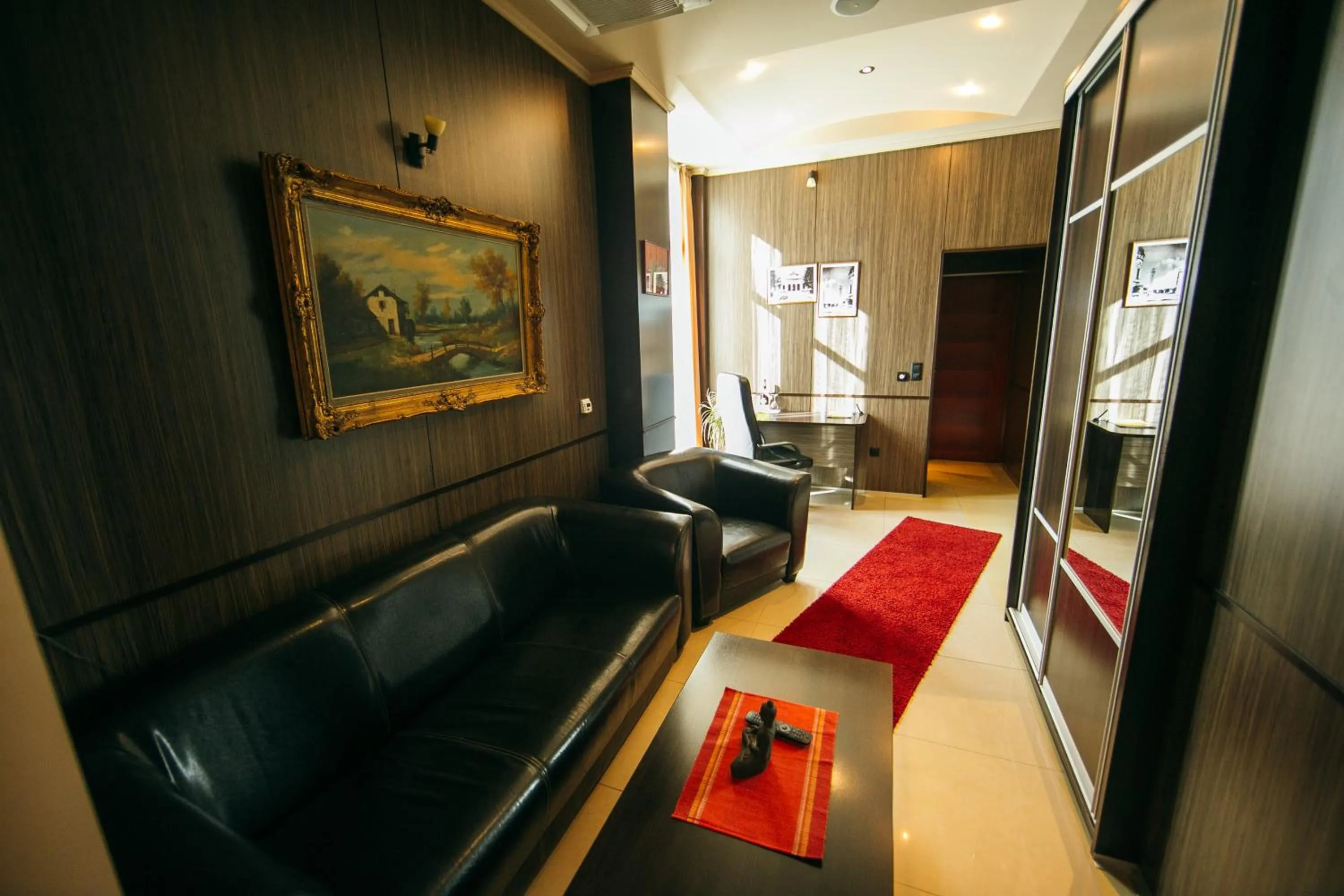 Seating area in Hotel Fortuna