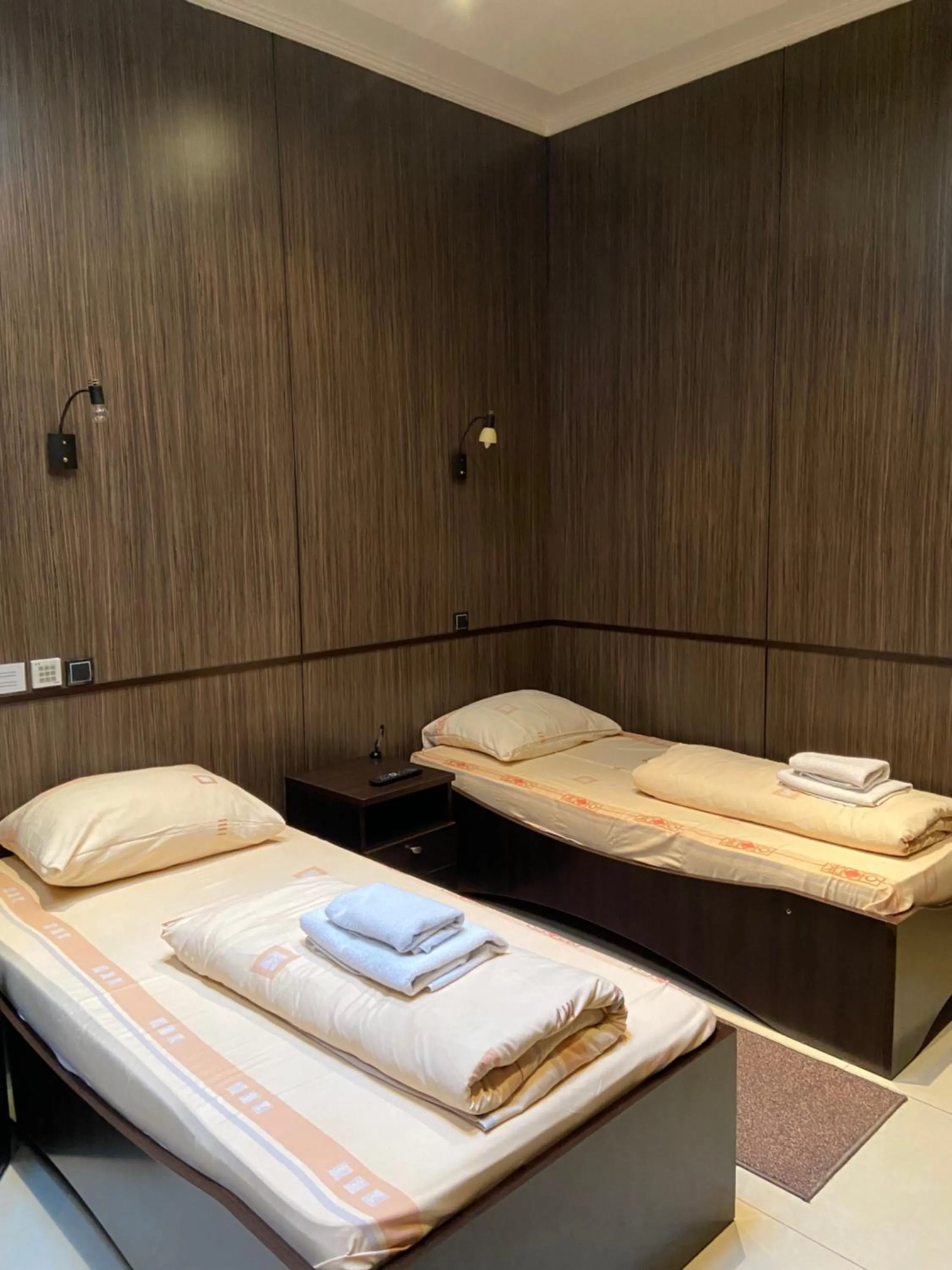 Bed in Hotel Fortuna