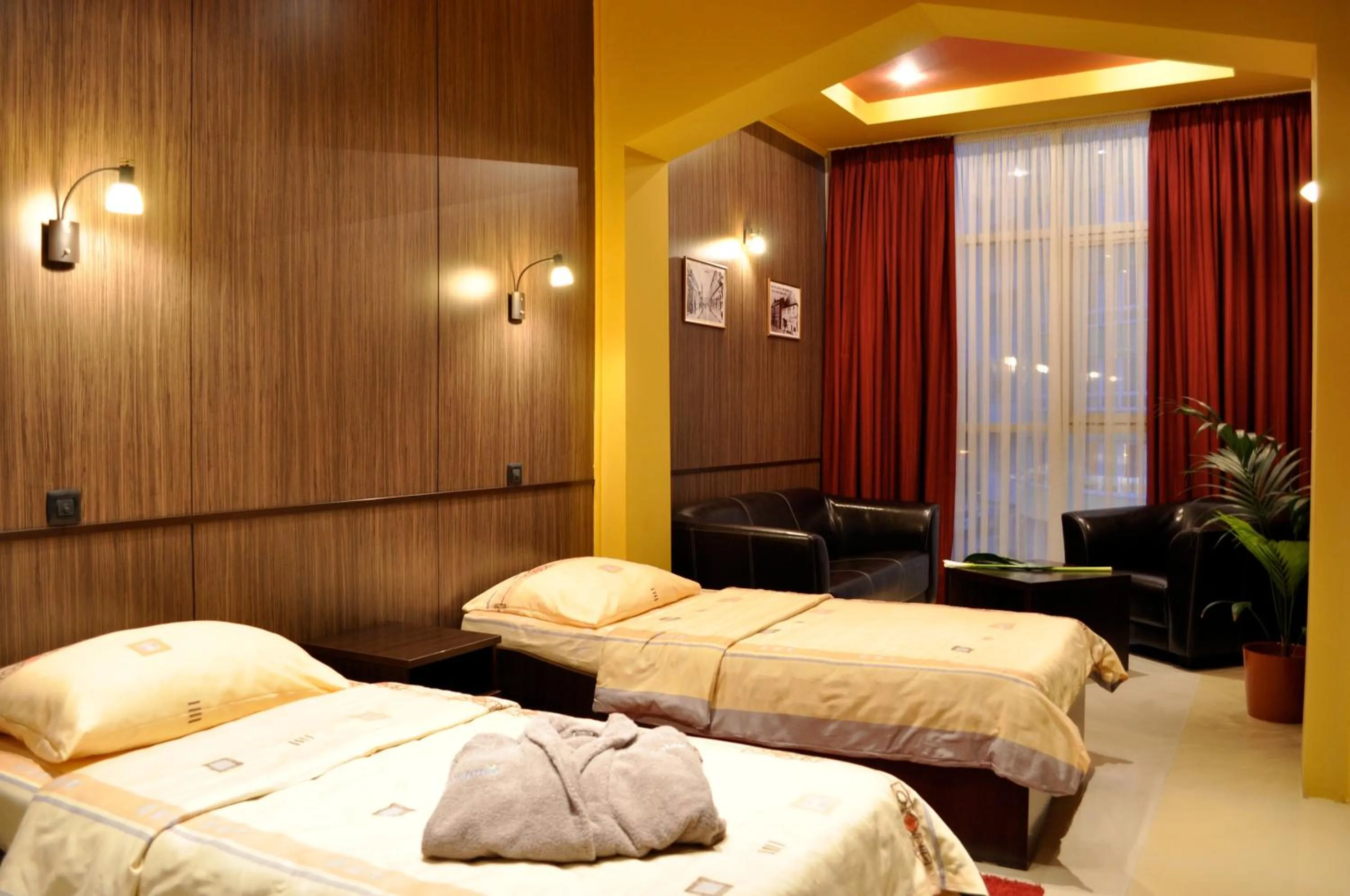 Bed in Hotel Fortuna
