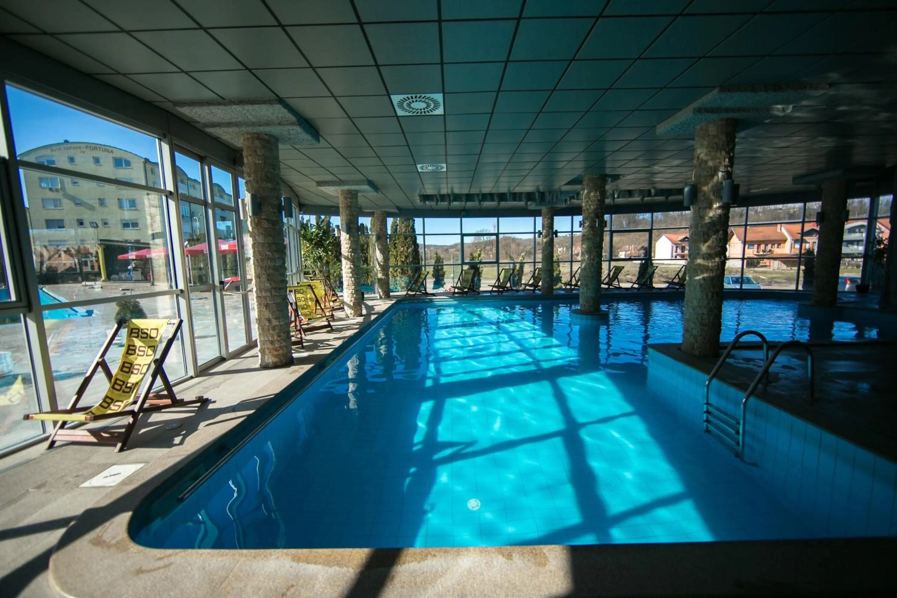 Swimming pool in Hotel Fortuna