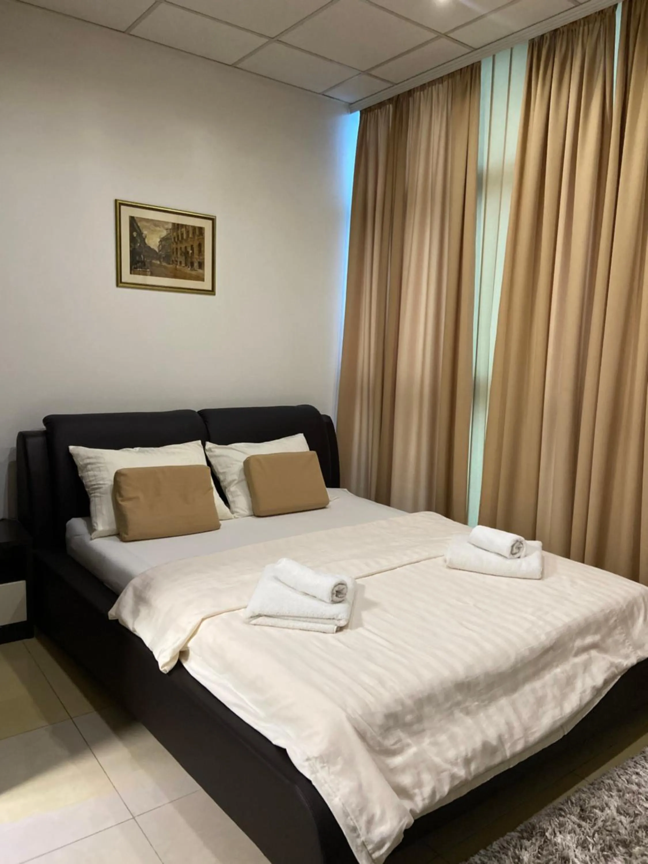 Bed in Hotel Fortuna