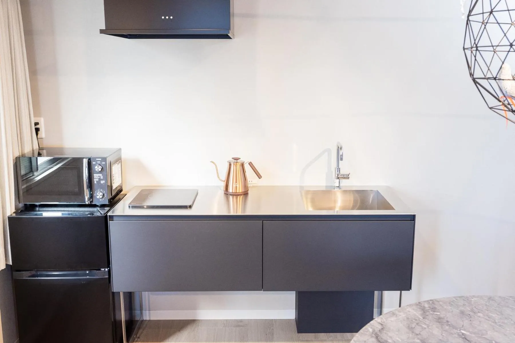 Kitchen or kitchenette in RESIDENCE HARIMAYA