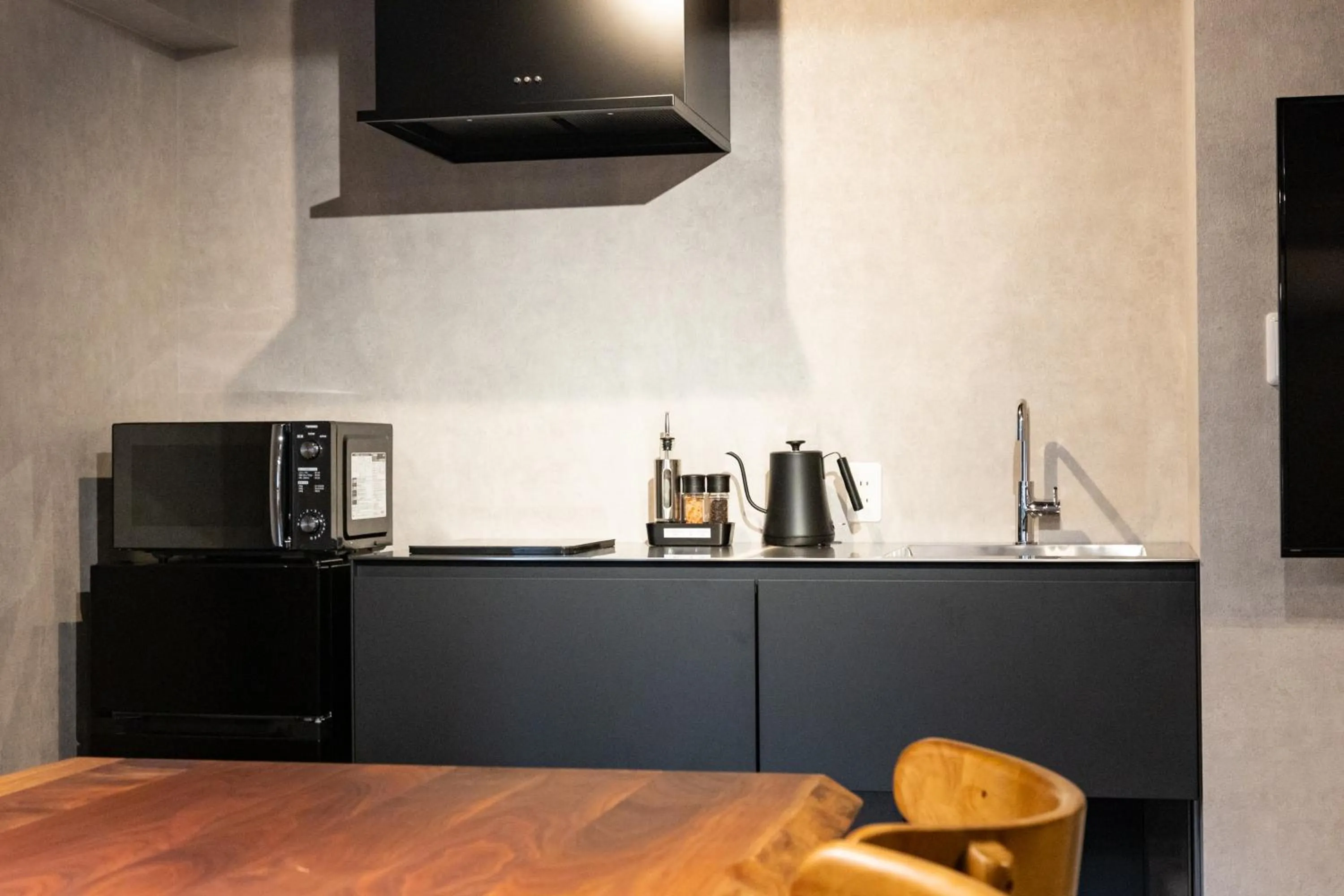 Kitchen or kitchenette in RESIDENCE HARIMAYA
