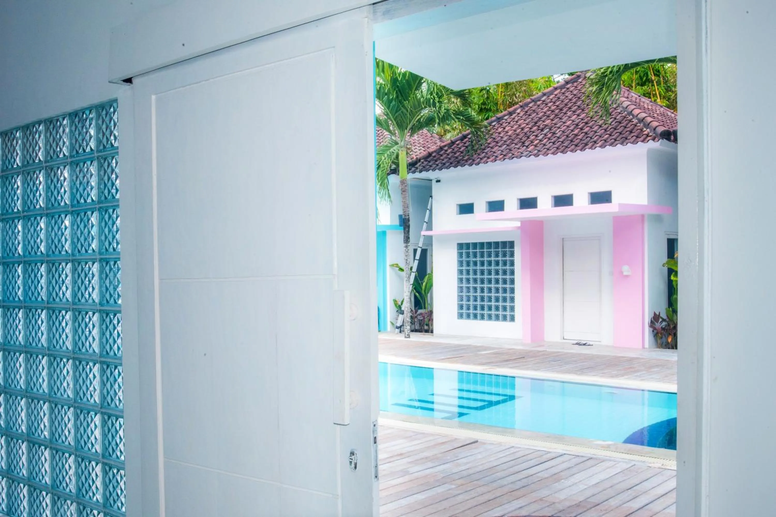 View (from property/room) in Mad Monkey Kuta Lombok