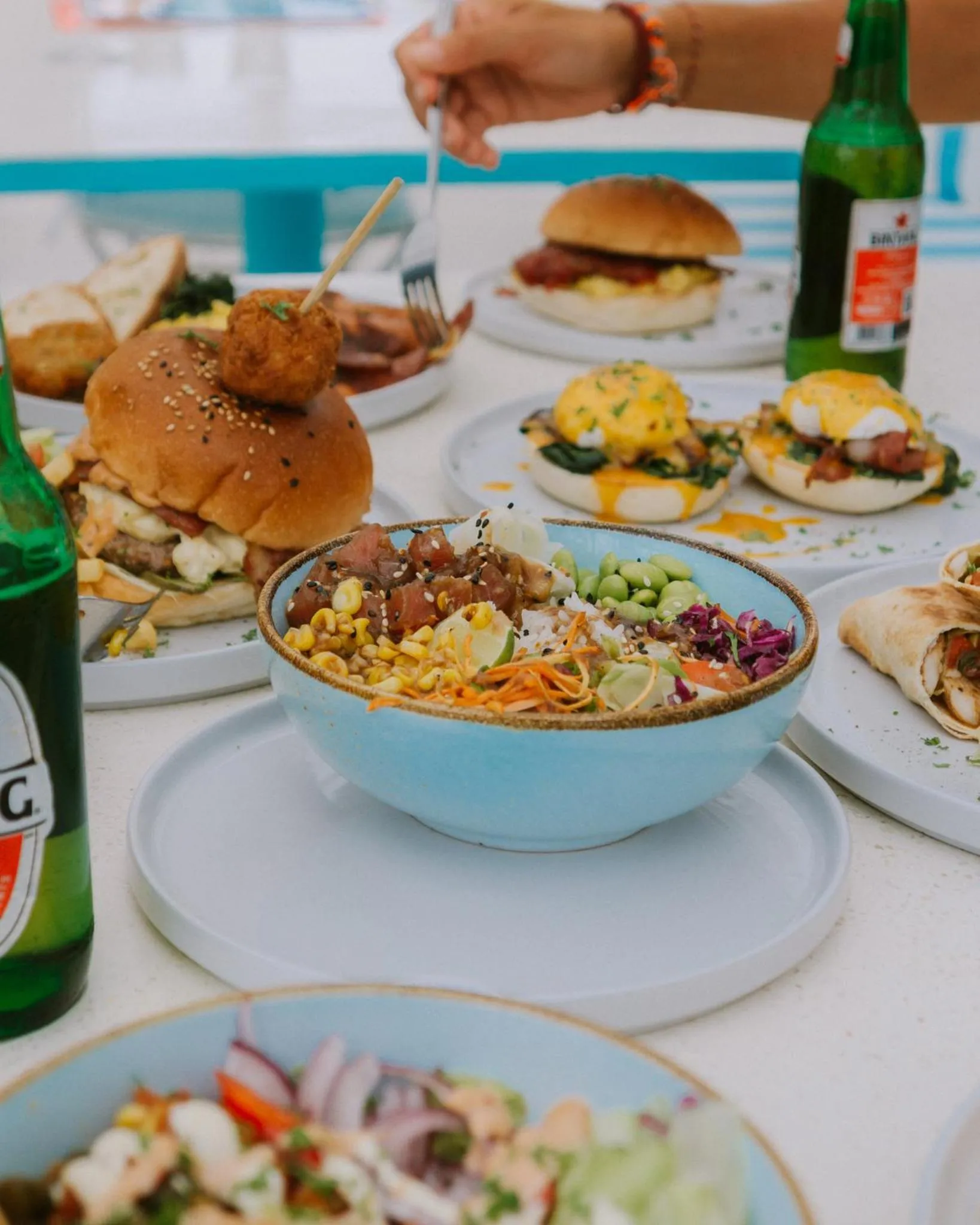 Food close-up in Mad Monkey Kuta Lombok