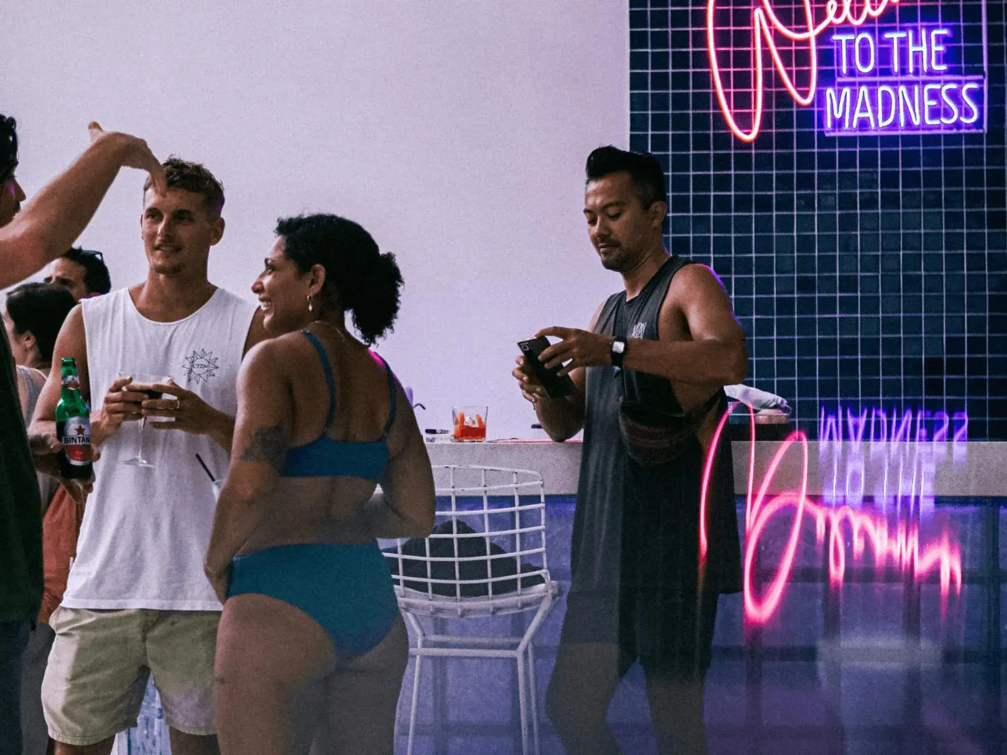 Lounge or bar in Mad Monkey Kuta Lombok Lounge or bar in Mad Monkey Kuta Lombok