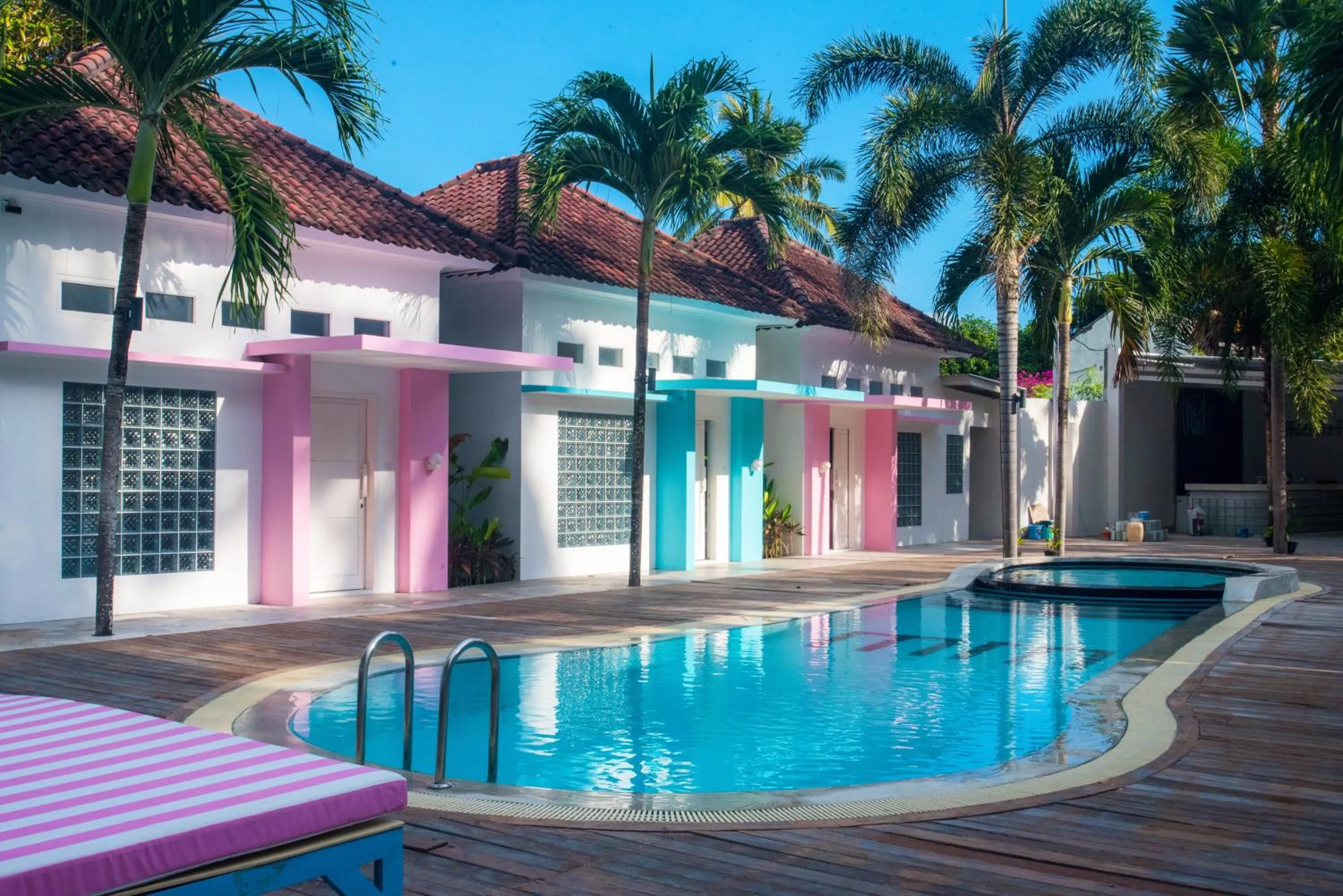 Property building in Mad Monkey Kuta Lombok