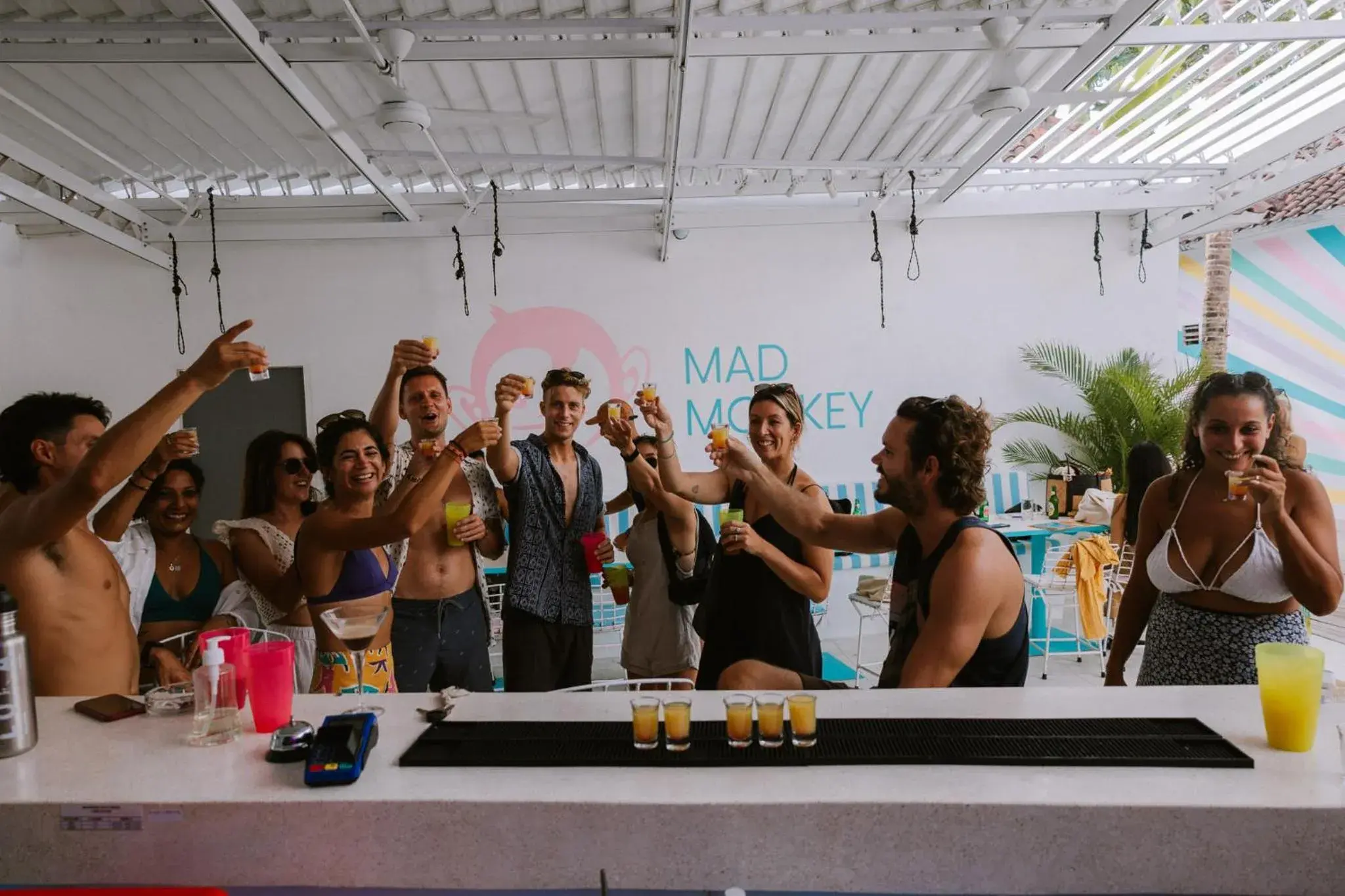 Lounge or bar in Mad Monkey Kuta Lombok Lounge or bar in Mad Monkey Kuta Lombok