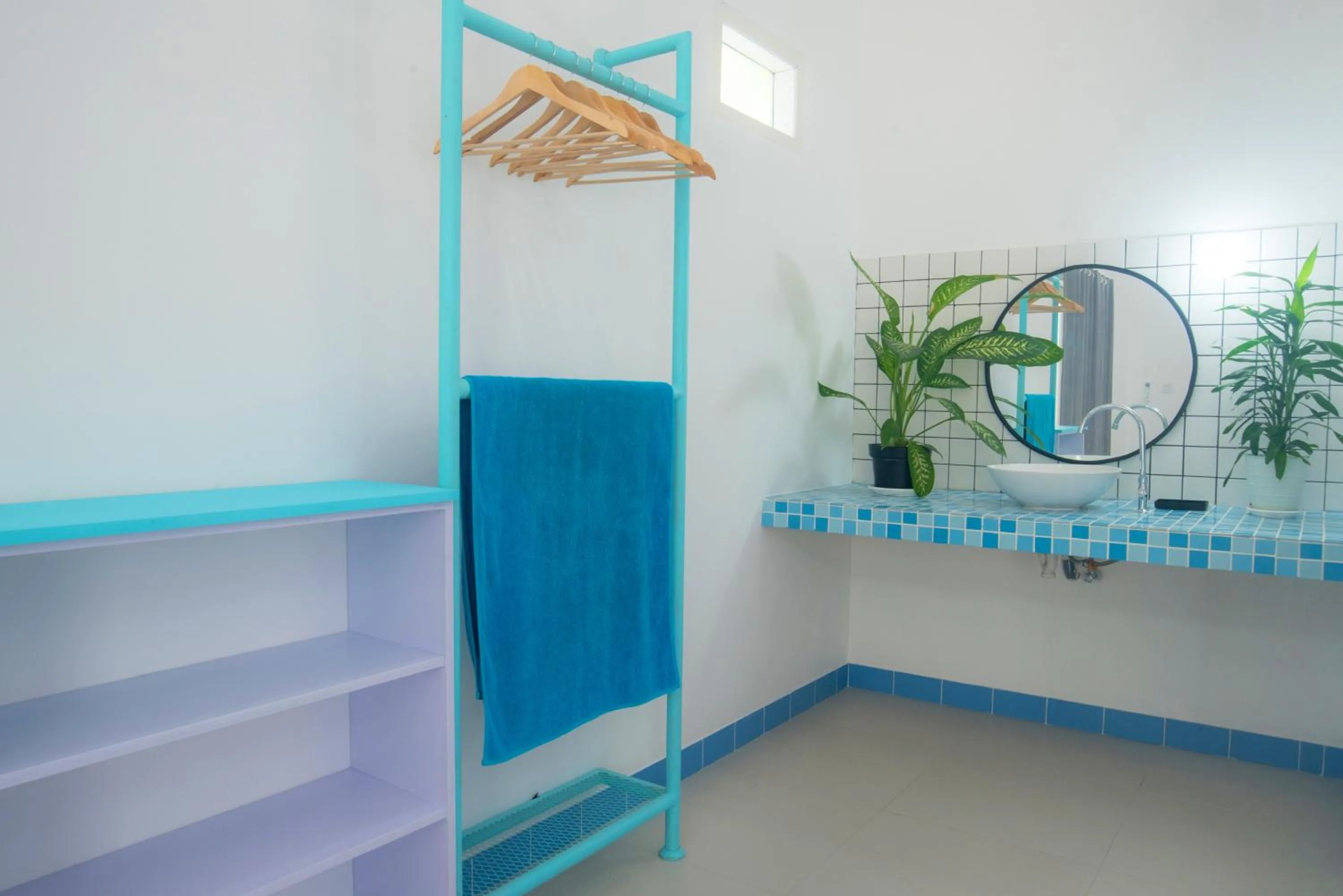 Bathroom in Mad Monkey Kuta Lombok