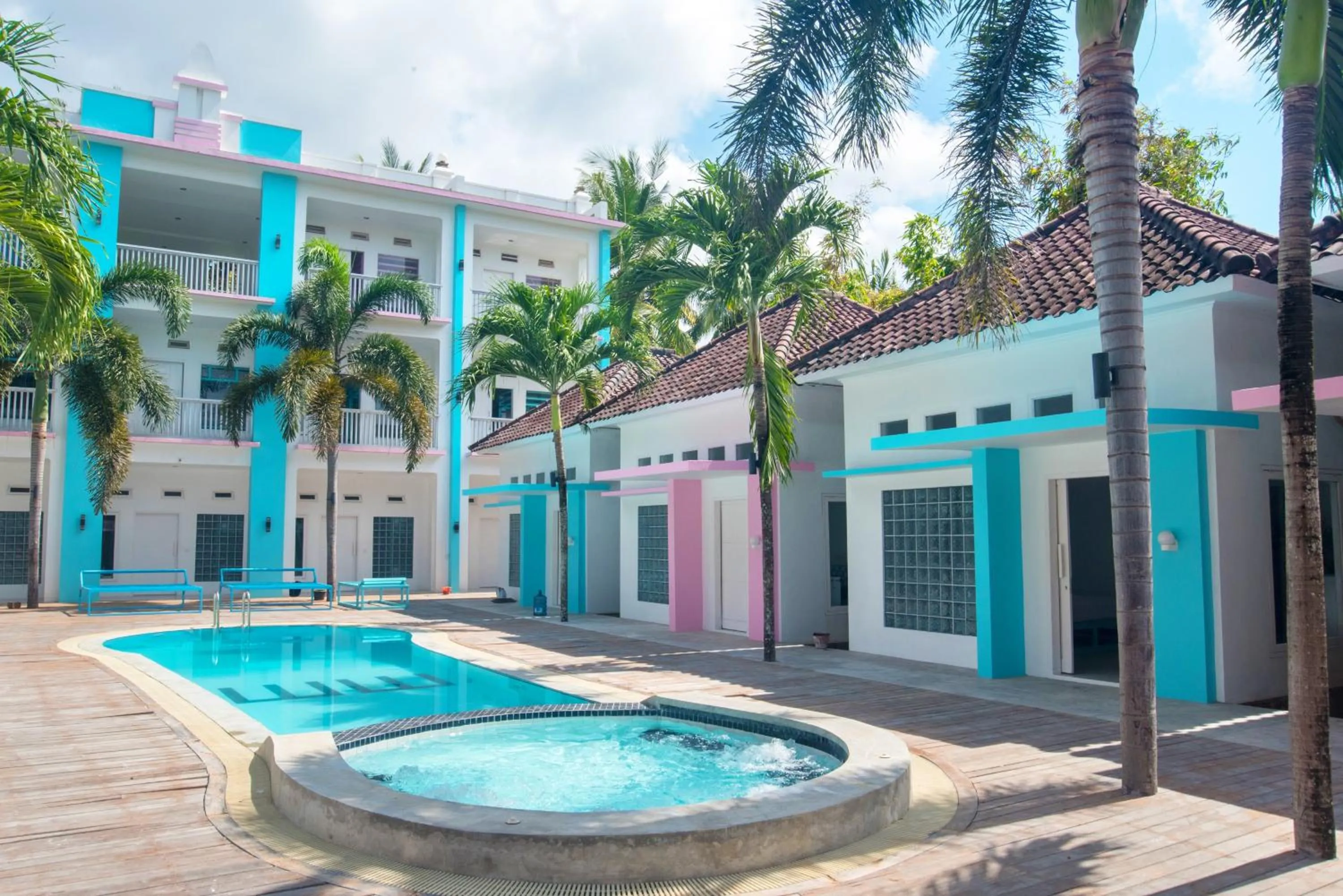 Property building in Mad Monkey Kuta Lombok