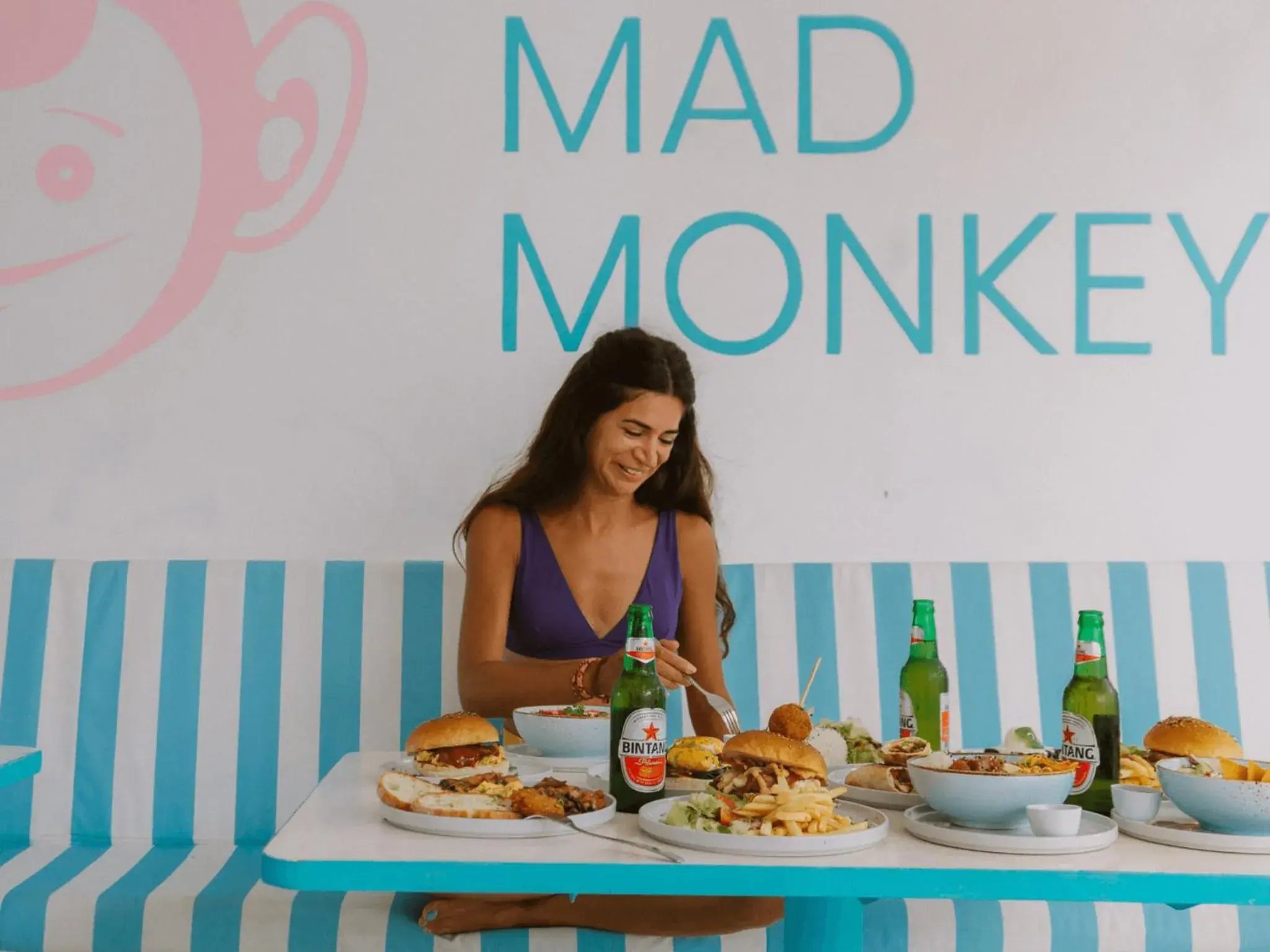 Restaurant/places to eat in Mad Monkey Kuta Lombok Restaurant/places to eat in Mad Monkey Kuta Lombok