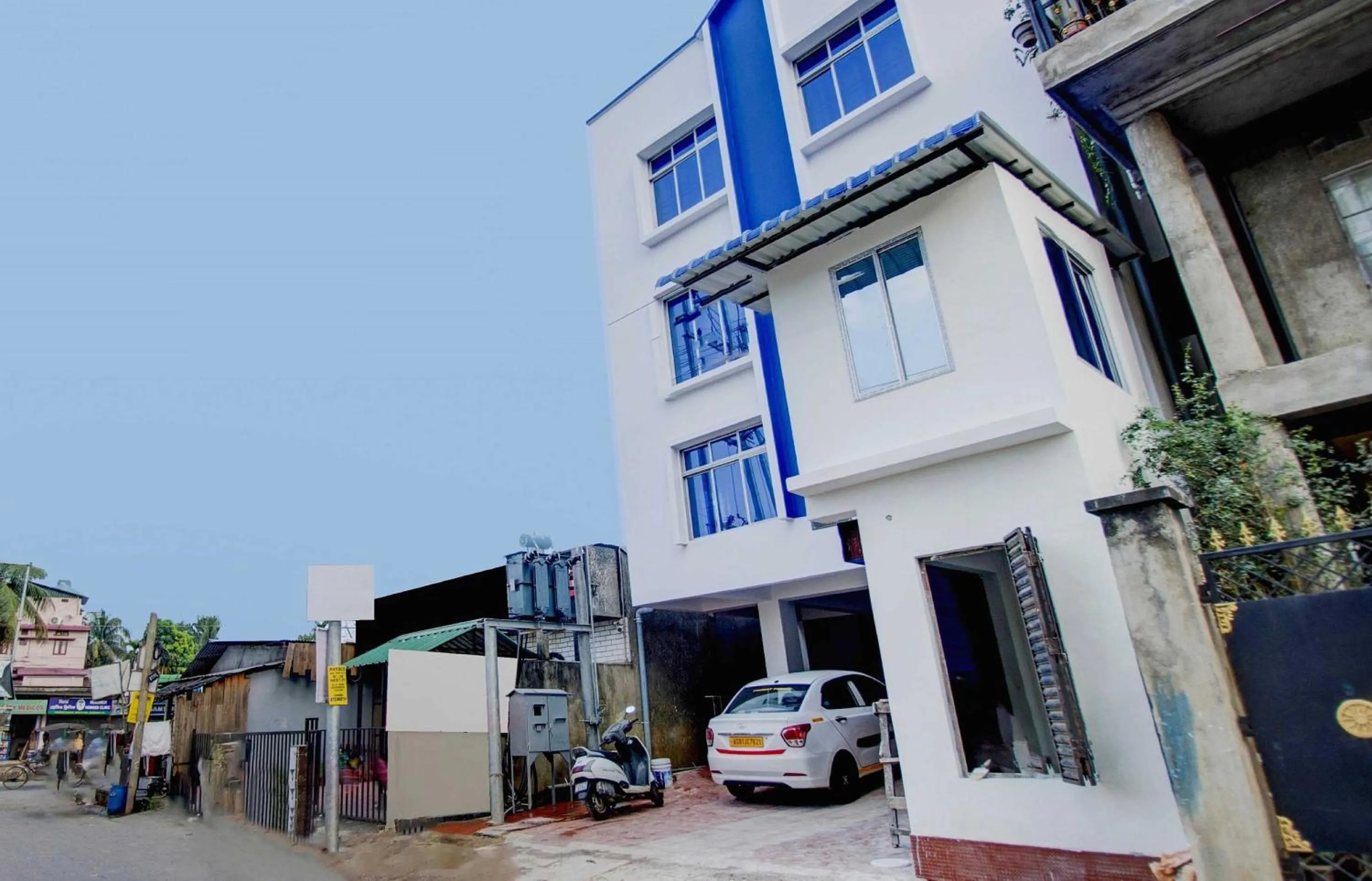 Facade/entrance in Hotel O Sai villa