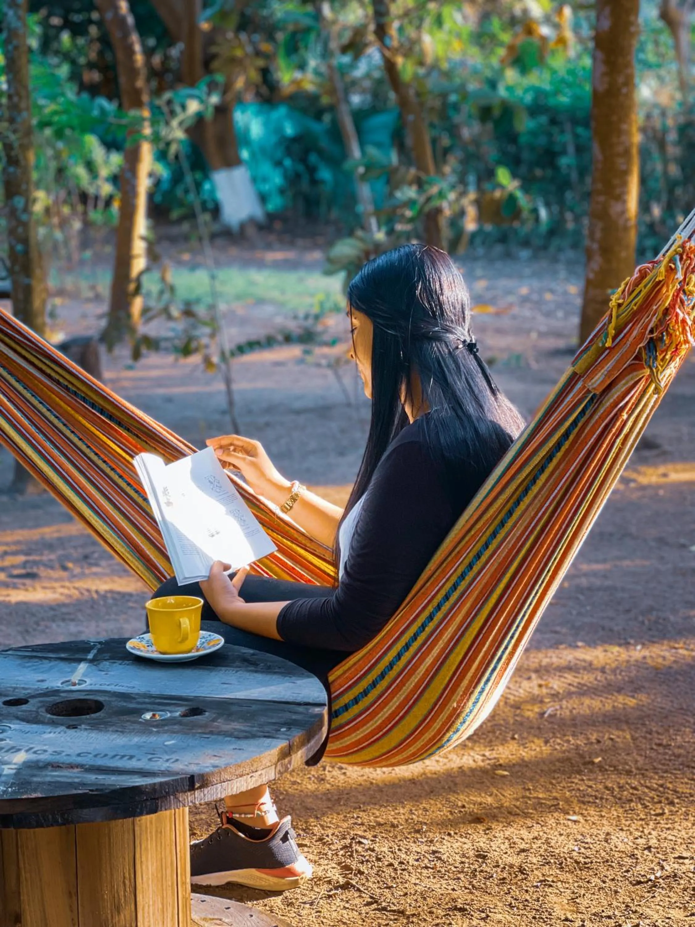 Patio in Cabañas Los Venaos
