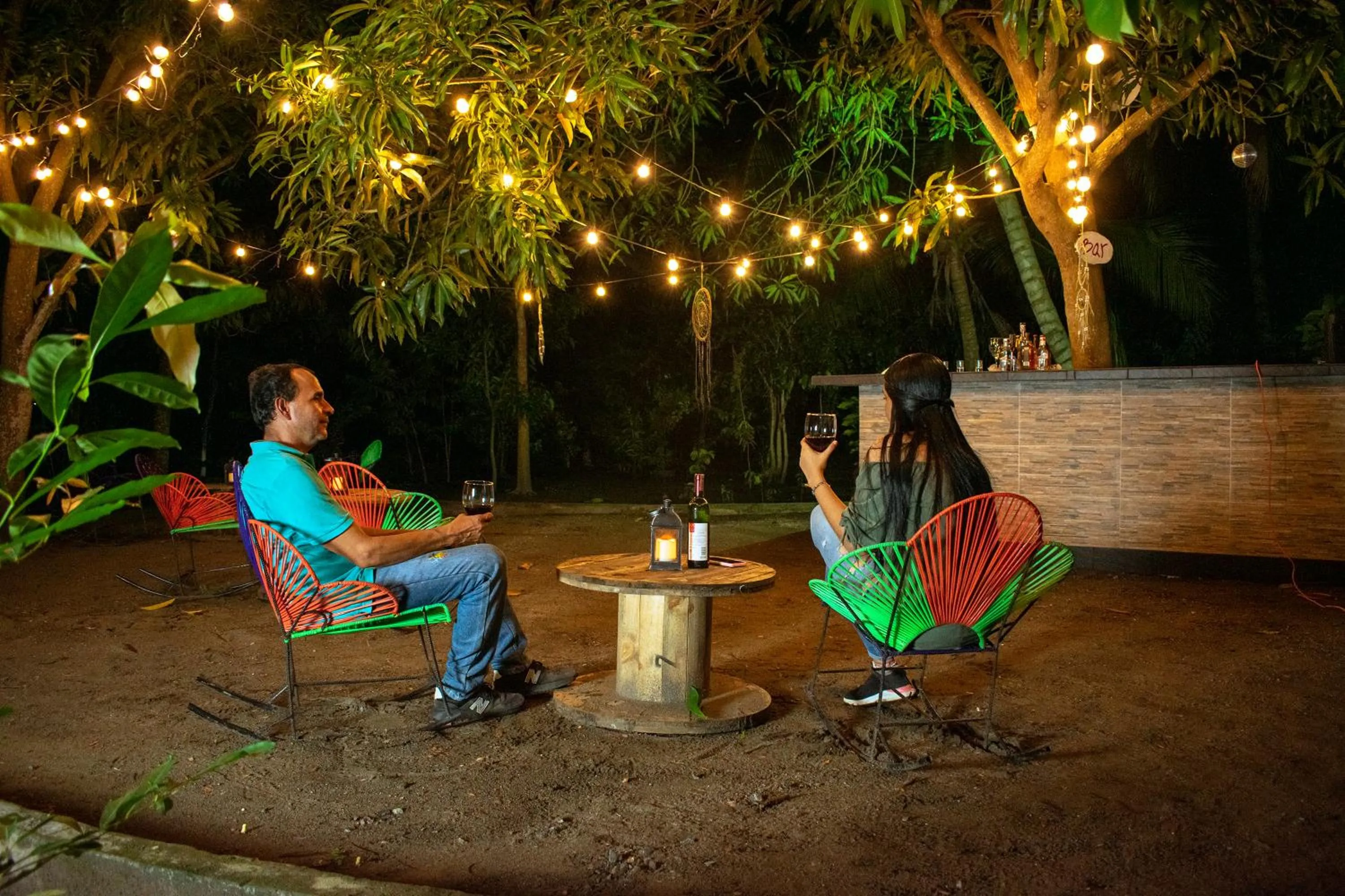 Lounge or bar in Cabañas Los Venaos