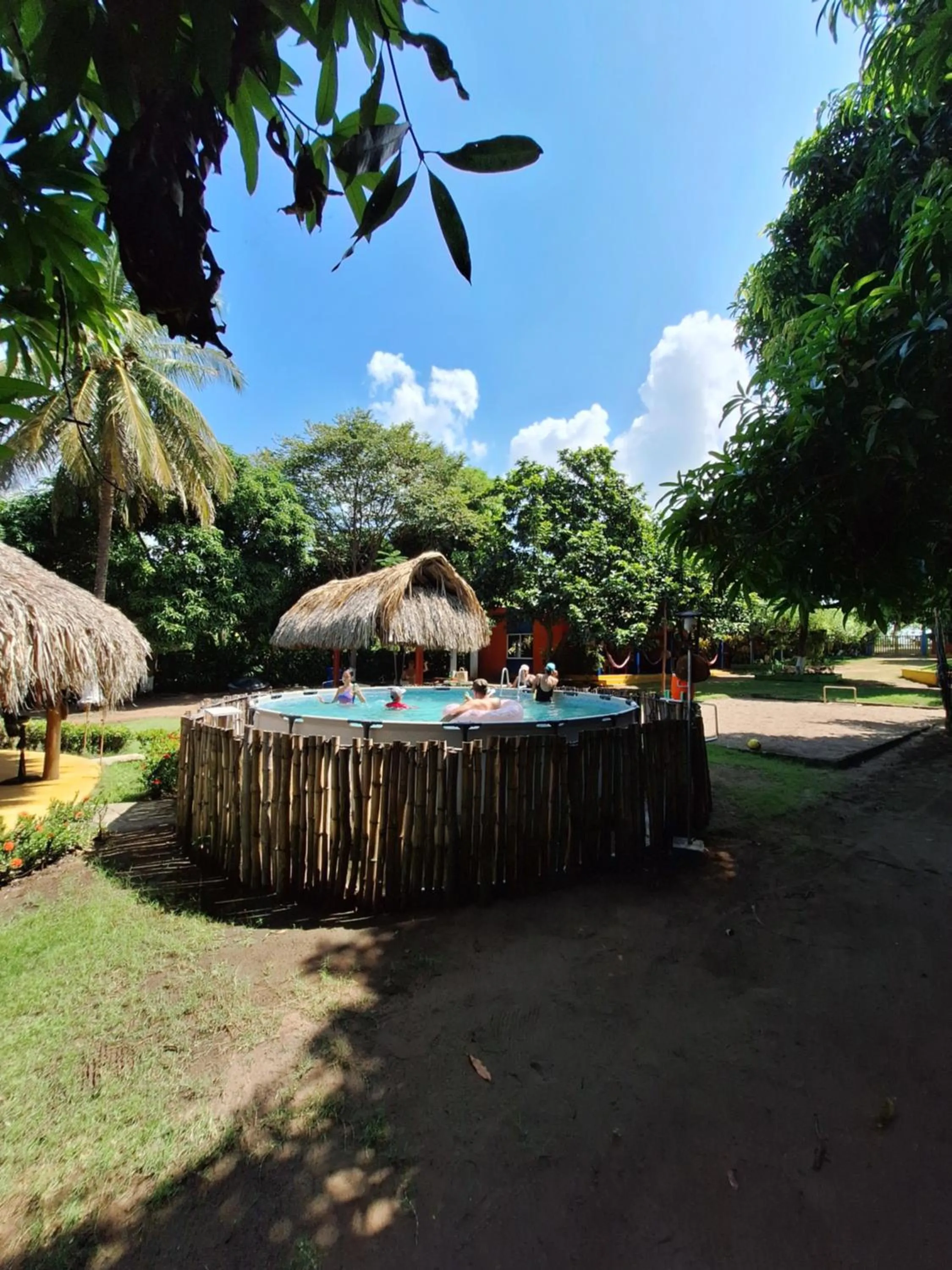 Swimming pool in Cabañas Los Venaos
