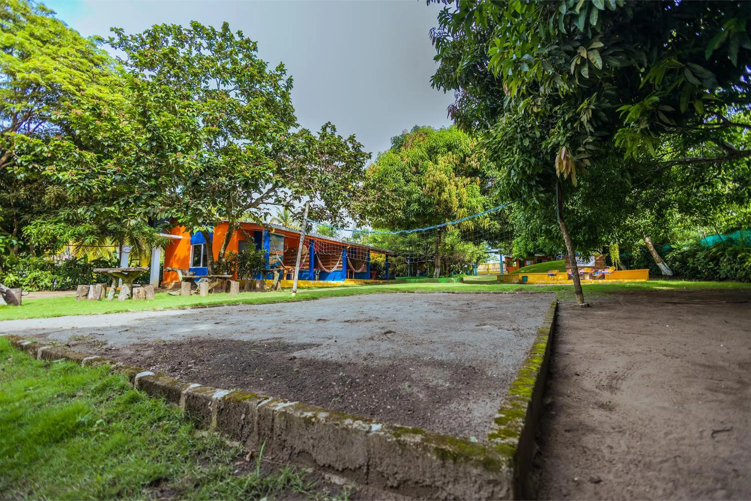 Patio in Cabañas Los Venaos