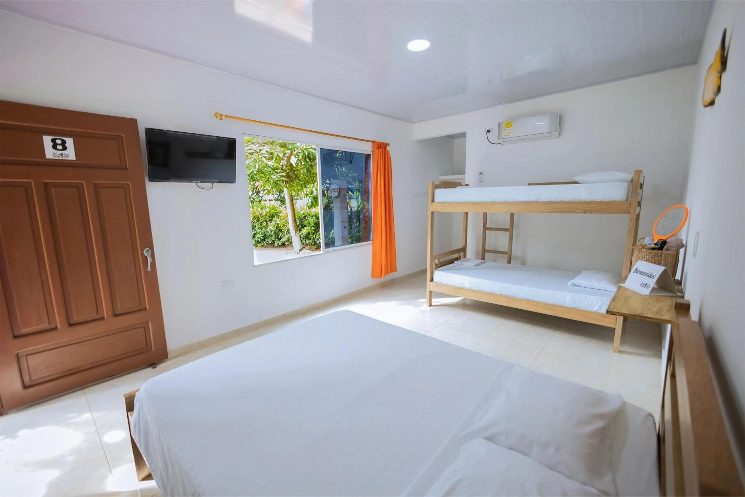 Bedroom, Bed in Cabañas Los Venaos