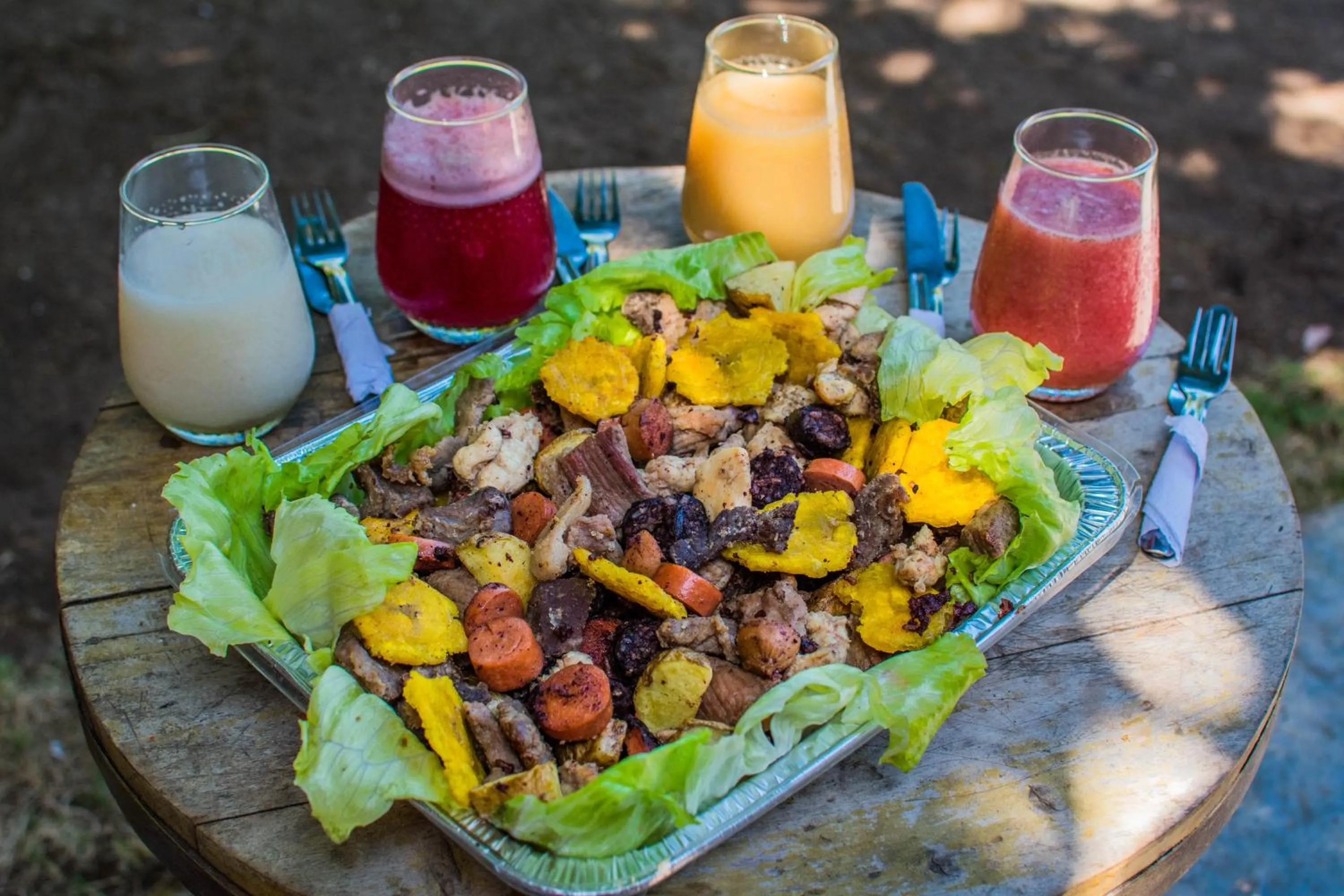 Restaurant/places to eat in Cabañas Los Venaos