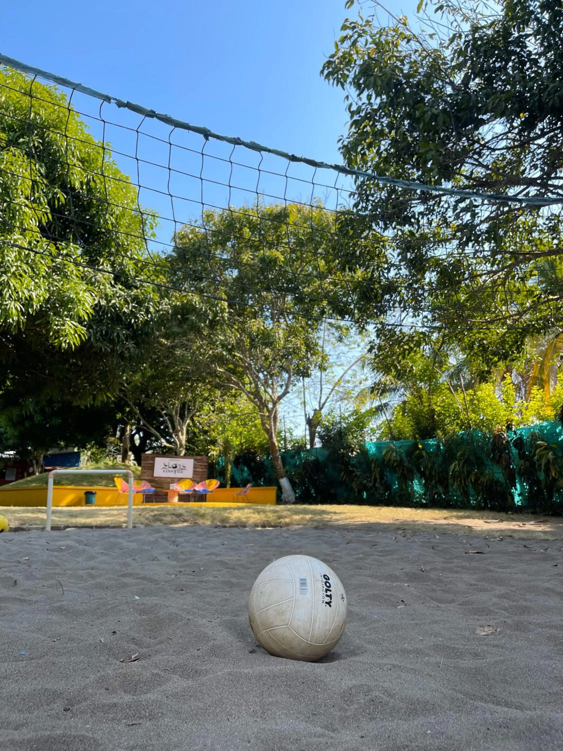 Patio in Cabañas Los Venaos