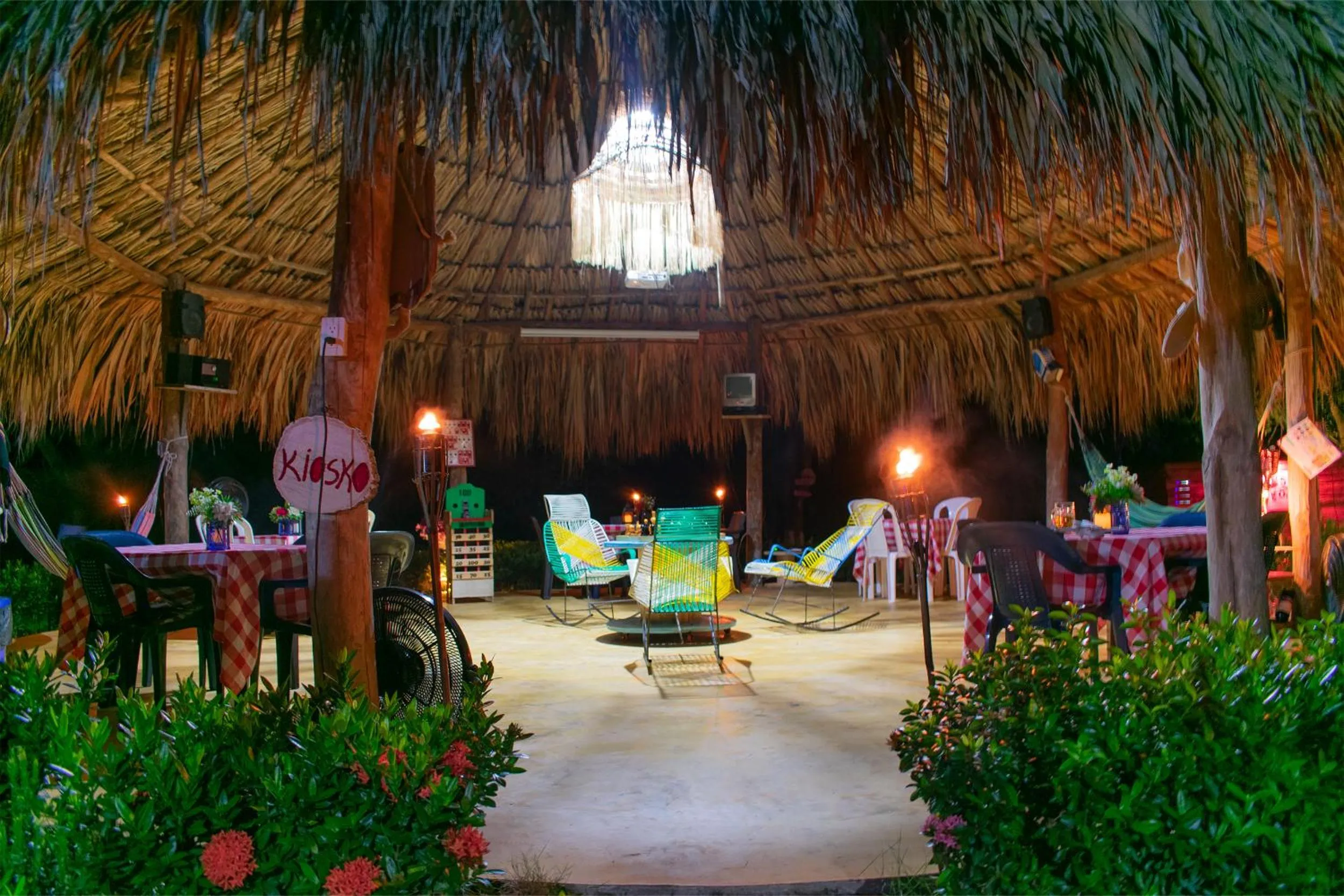 Lounge or bar in Cabañas Los Venaos