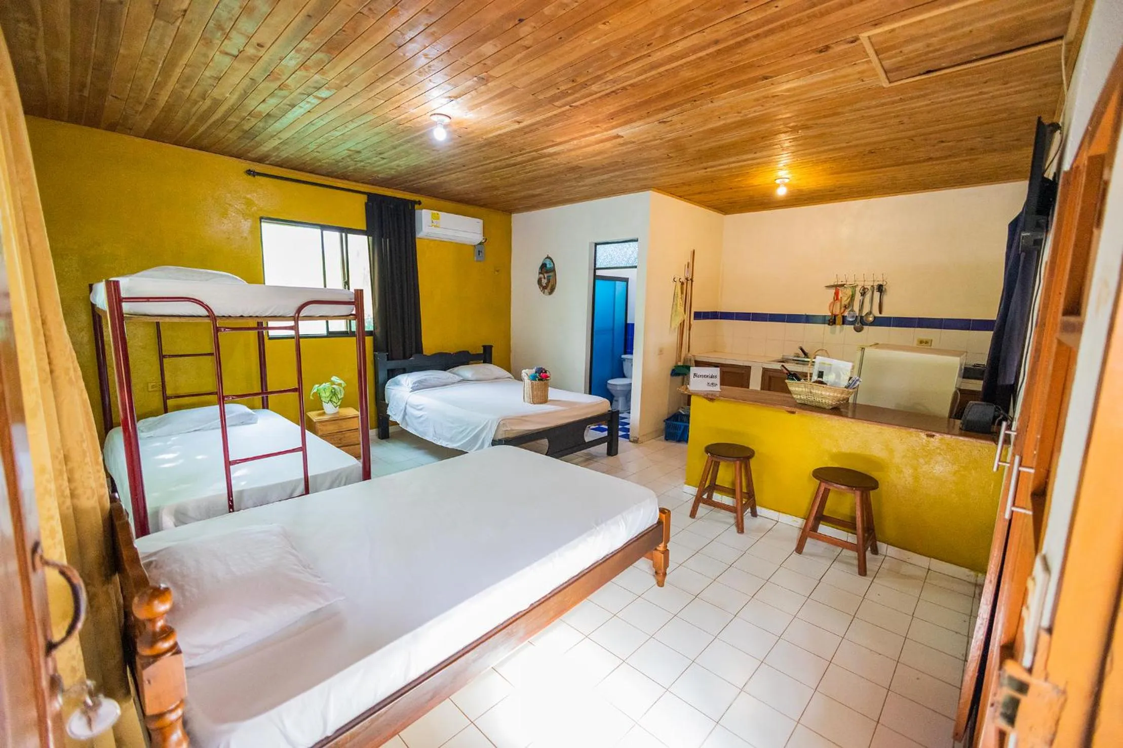 Bedroom, Bed in Cabañas Los Venaos