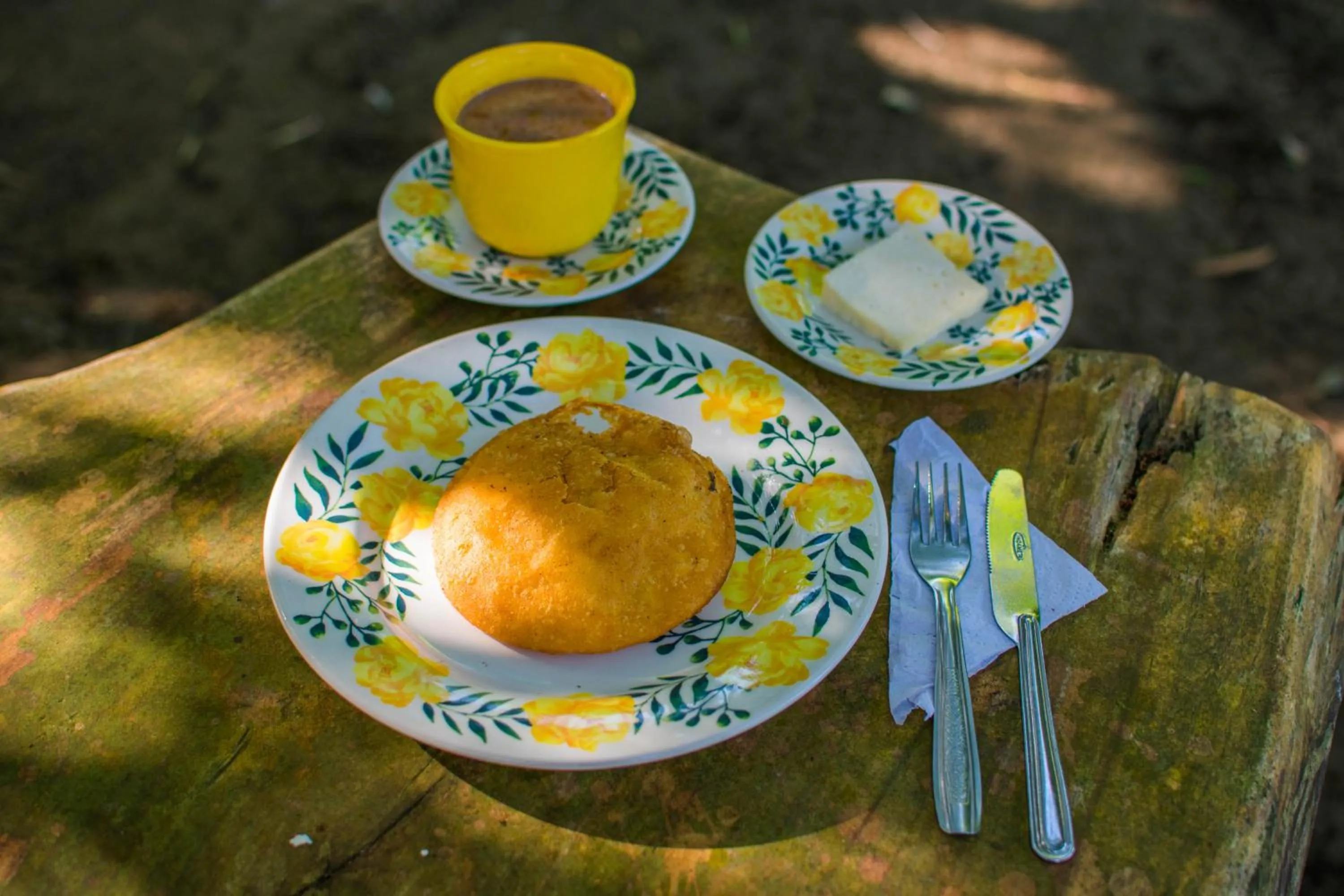 Breakfast in Cabañas Los Venaos