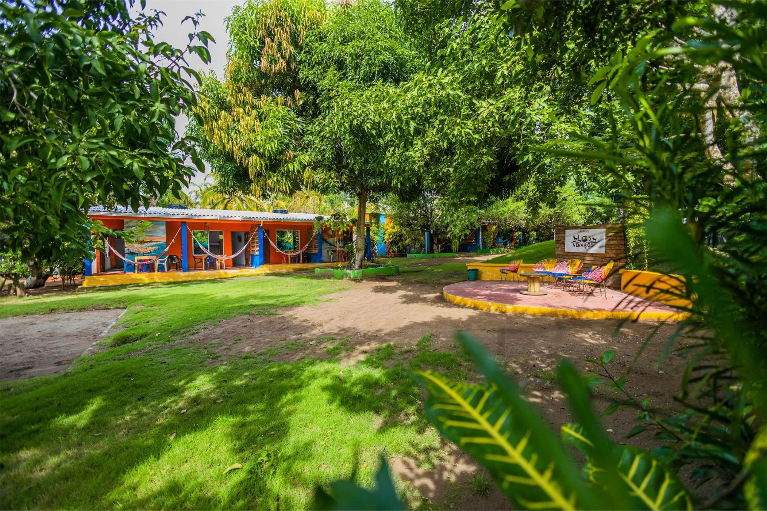 Patio in Cabañas Los Venaos