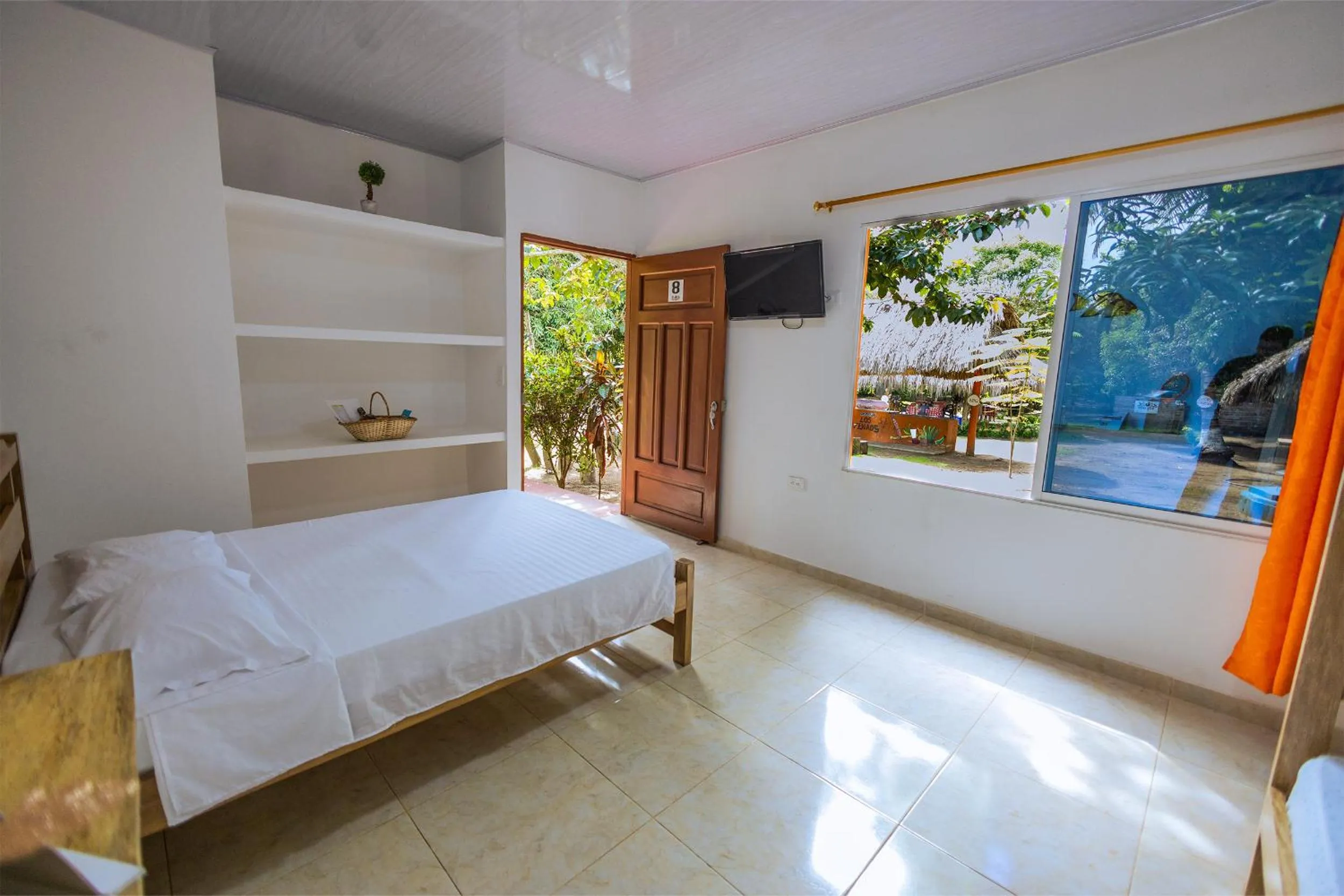 Bedroom, Bed in Cabañas Los Venaos